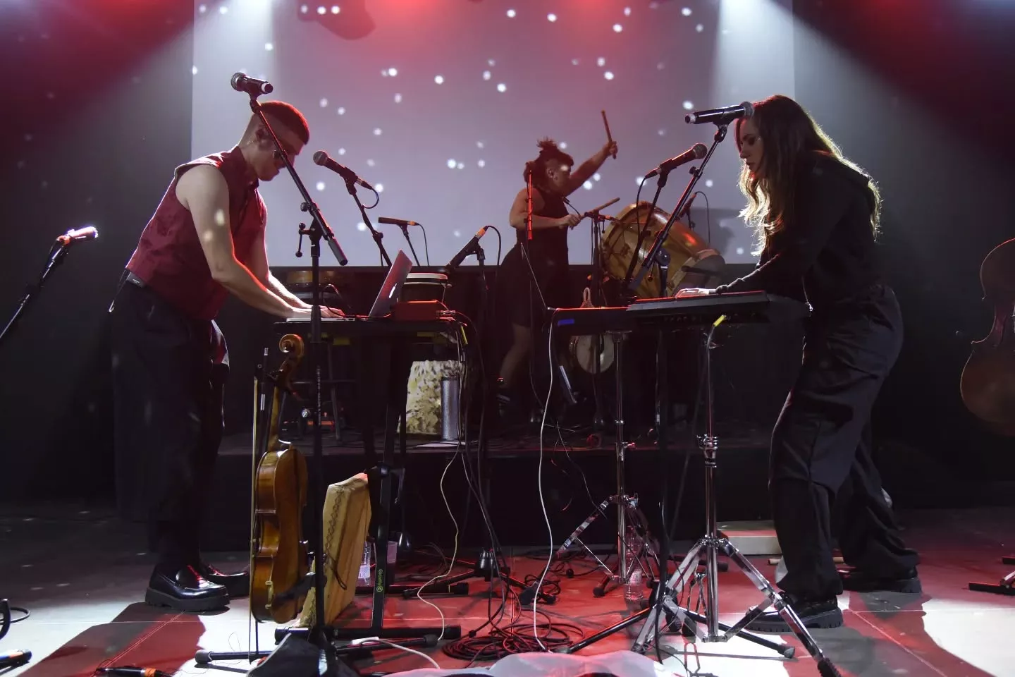 Celebración de Extrarradios en Almudévar.