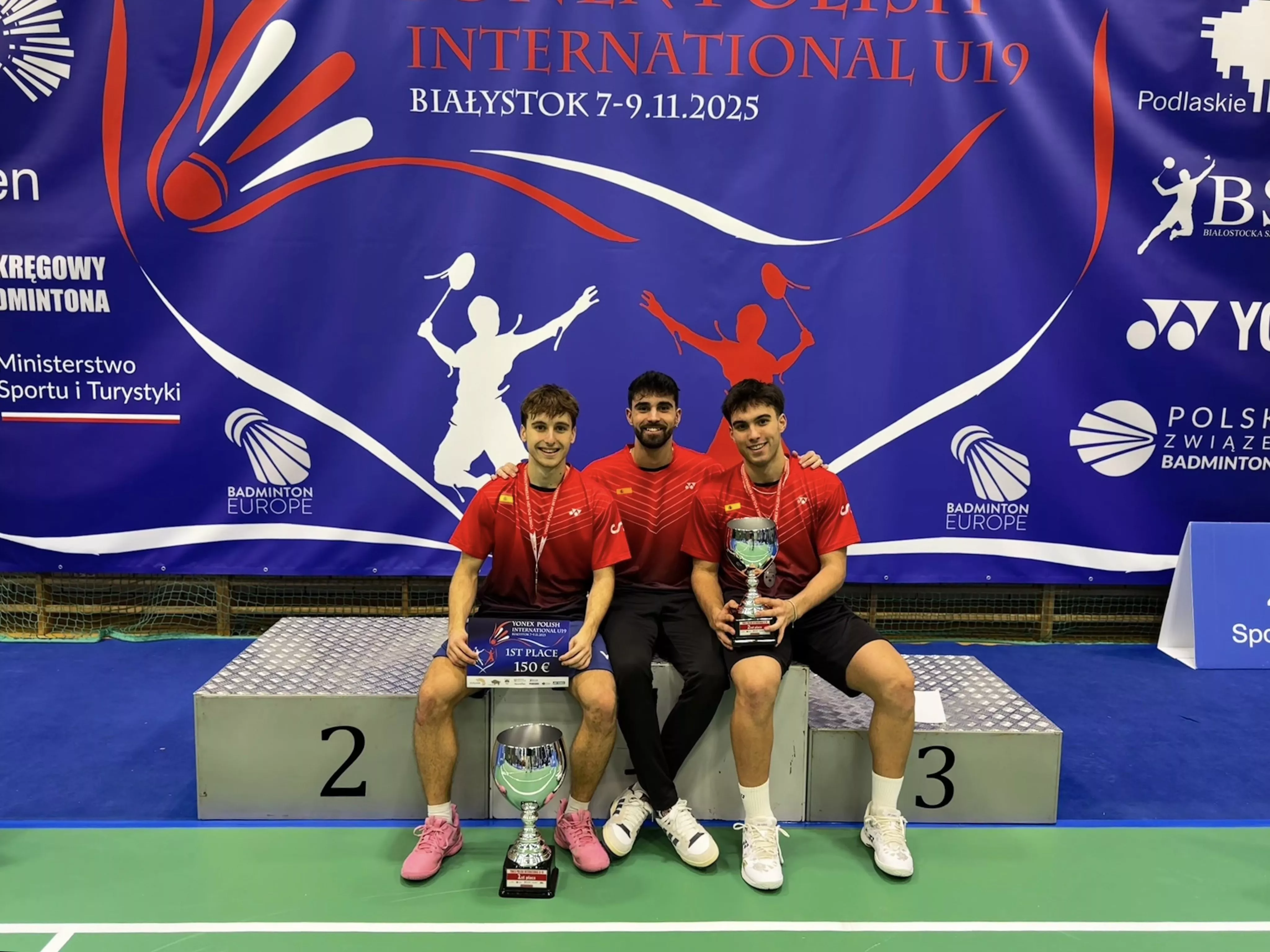 Raúl Bergua, campeón en Polonia