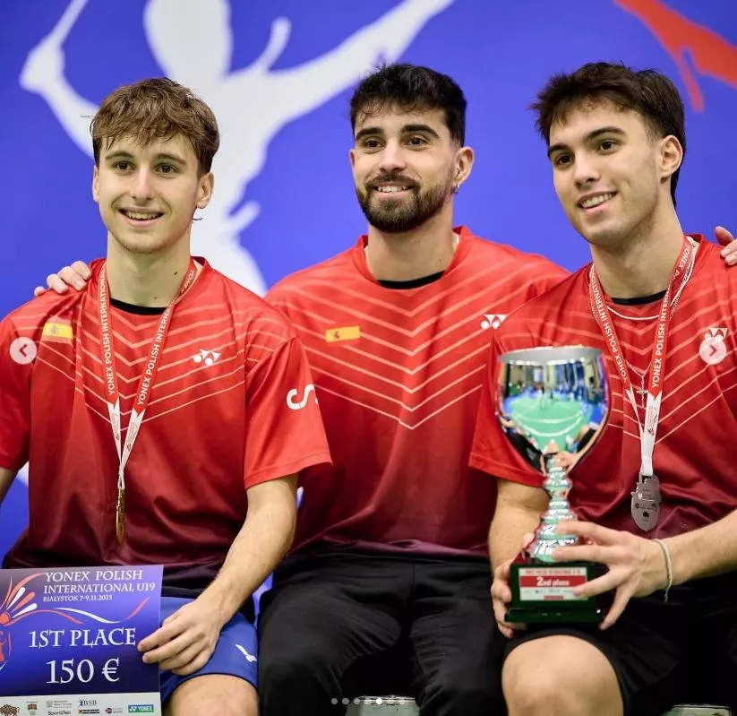 Raúl Bergua, campeón en Polonia