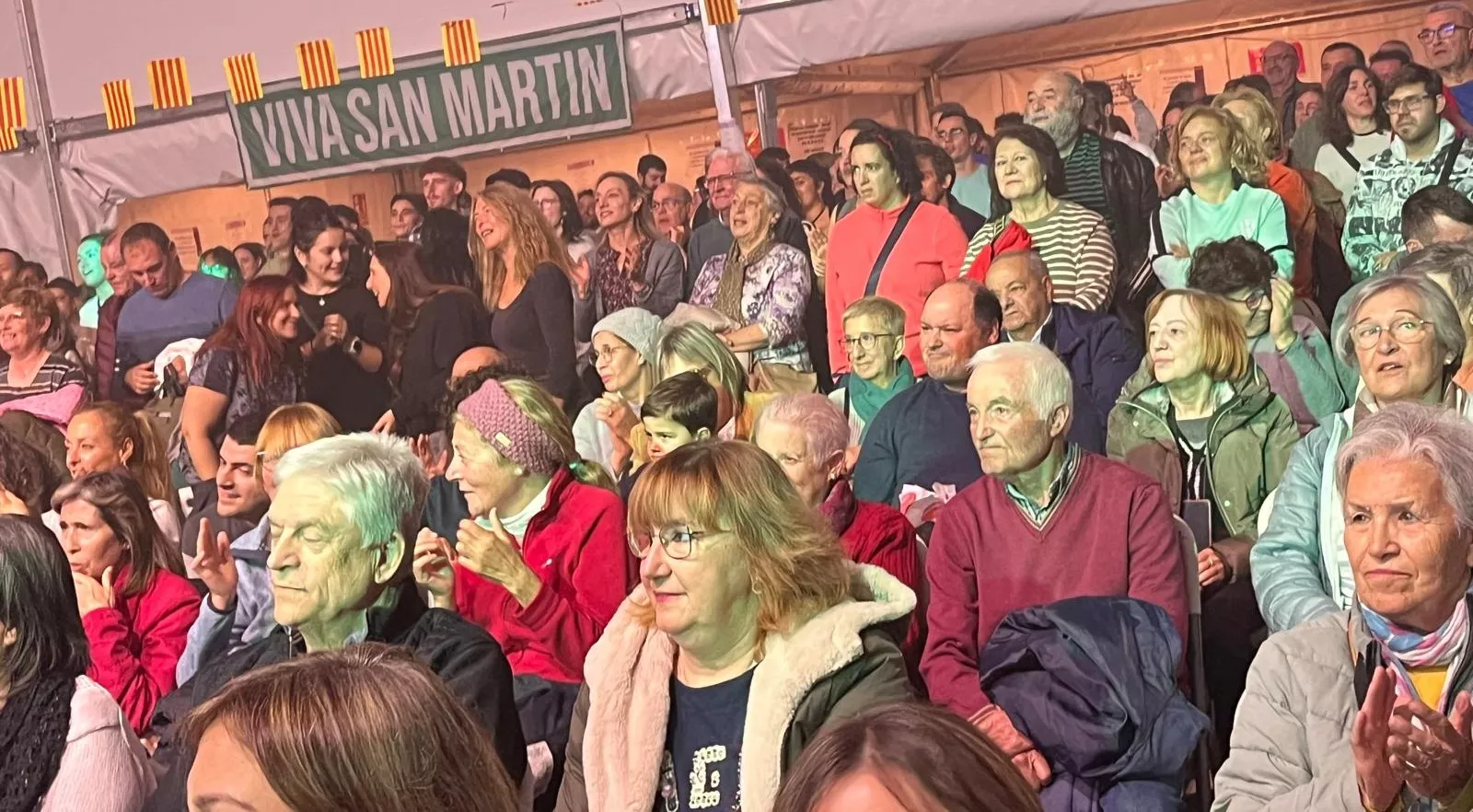 Actuación de Radices en el festival Luna Lunera de las fiestas de San Martín. Foto Mercedes Manterola