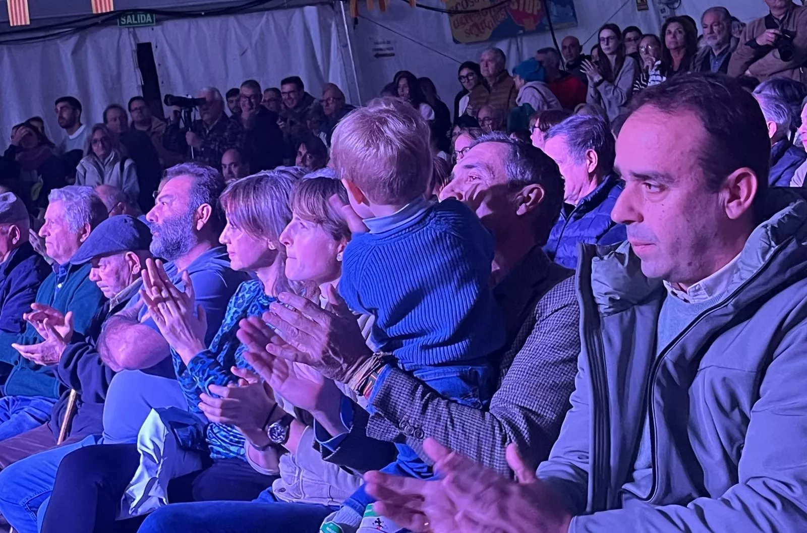 Actuación de Radices en el festival Luna Lunera de las fiestas de San Martín. Foto Mercedes Manterola