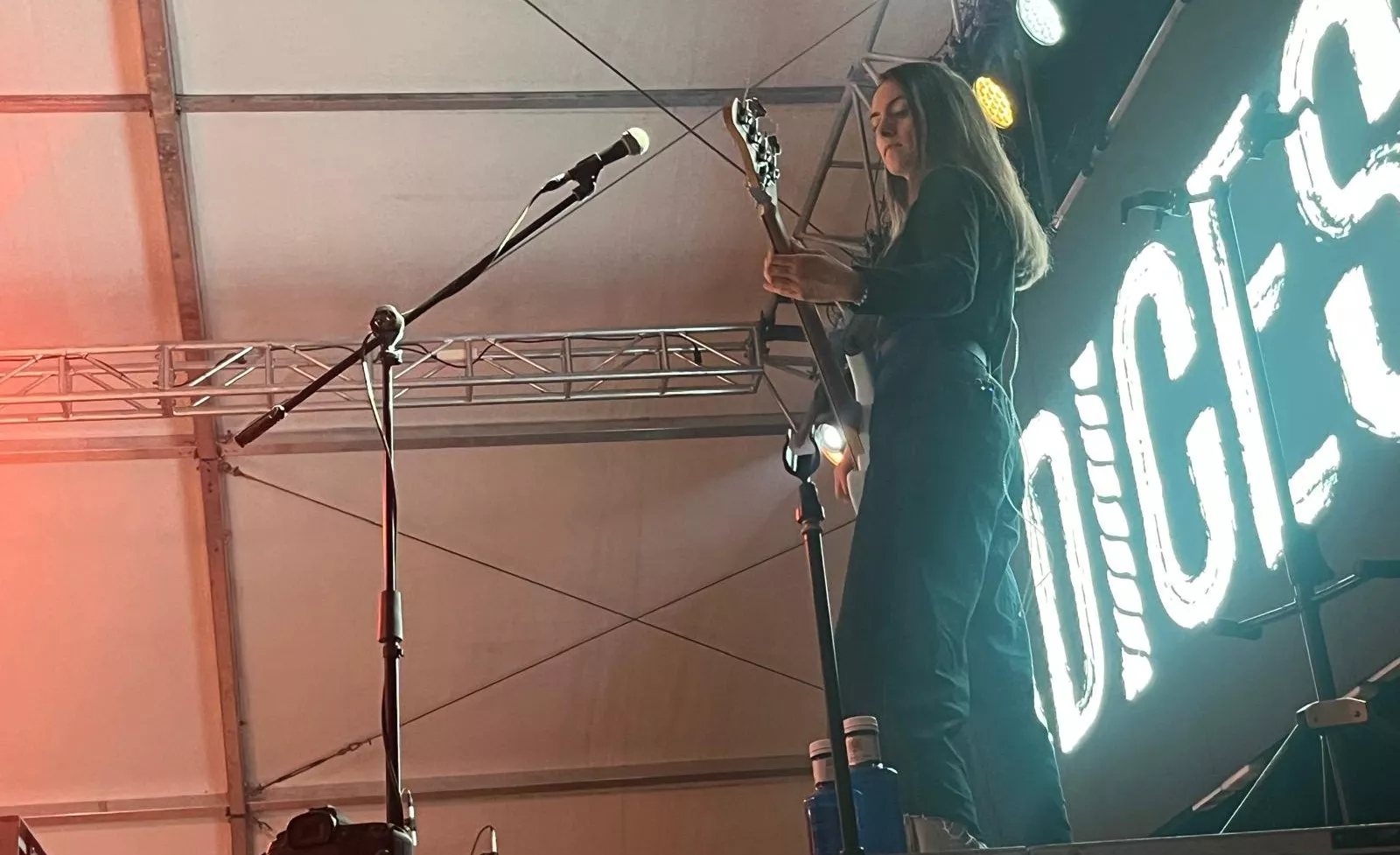 Actuación de Radices en el festival Luna Lunera de las fiestas de San Martín. Foto Mercedes Manterola