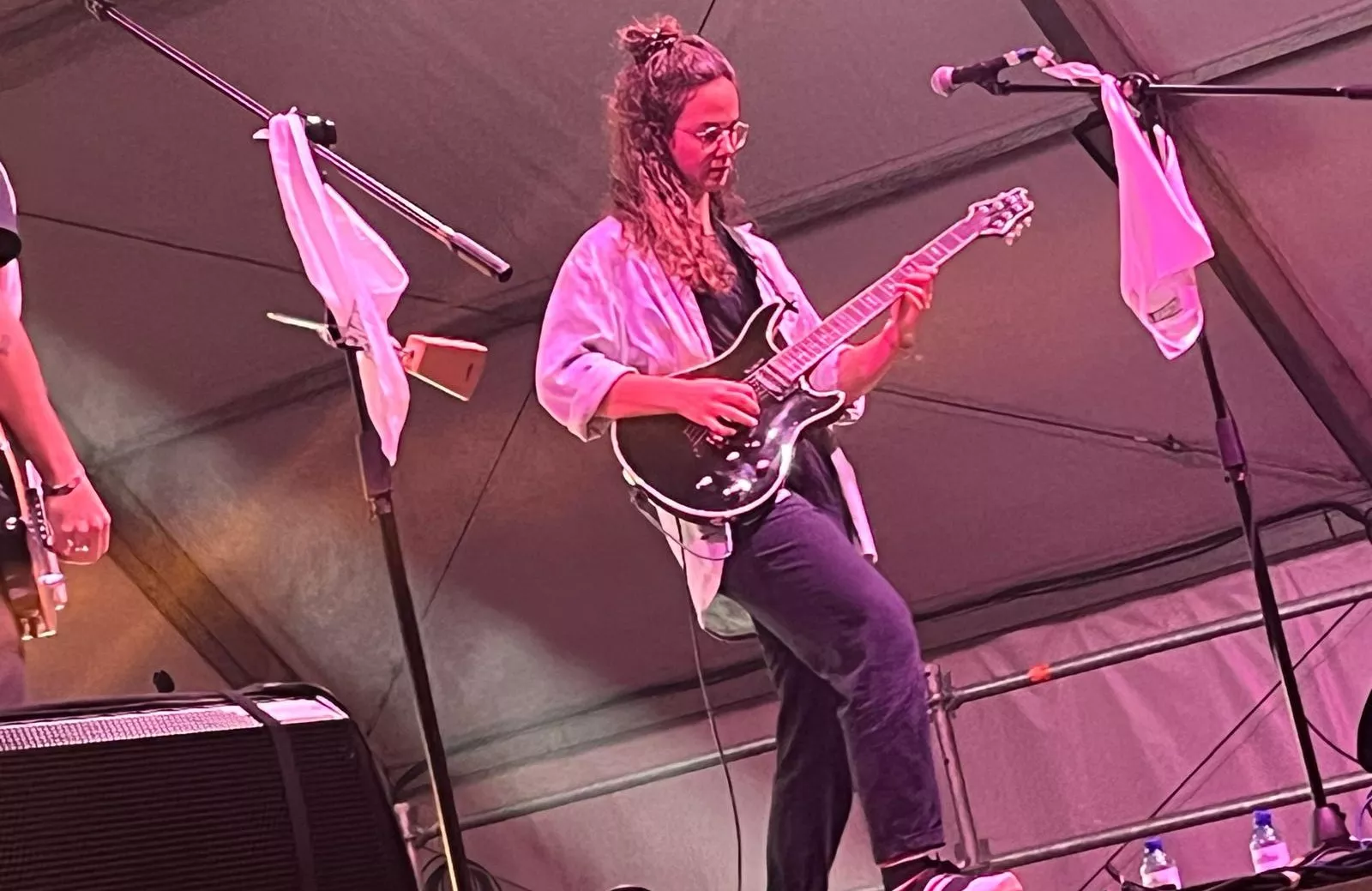 Actuación de Radices en el festival Luna Lunera de las fiestas de San Martín. Foto Mercedes Manterola