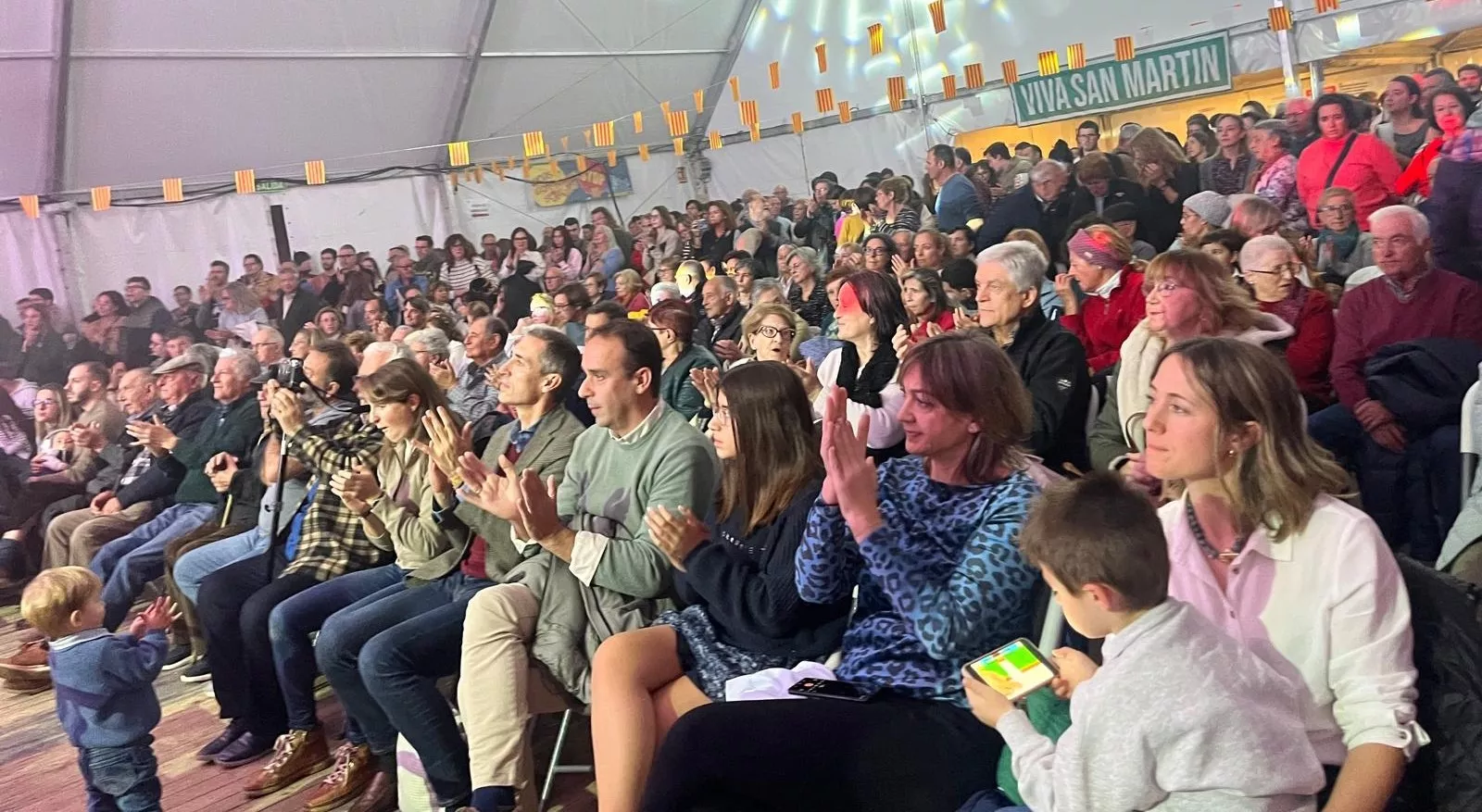 Actuación de Radices en el festival Luna Lunera de las fiestas de San Martín. Foto Mercedes Manterola