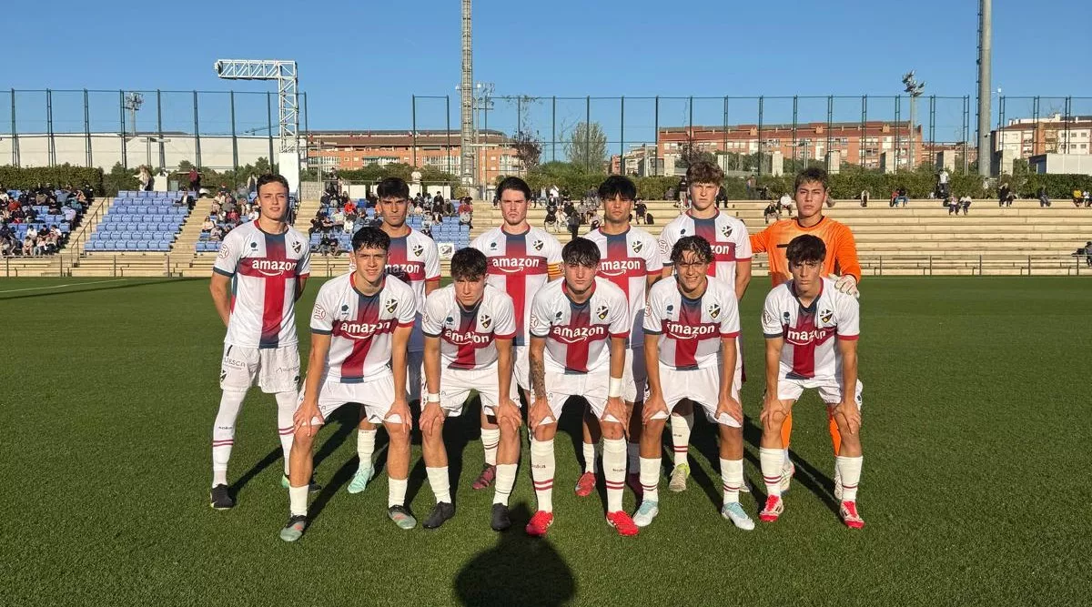 Once del Huesca en Barcelona.