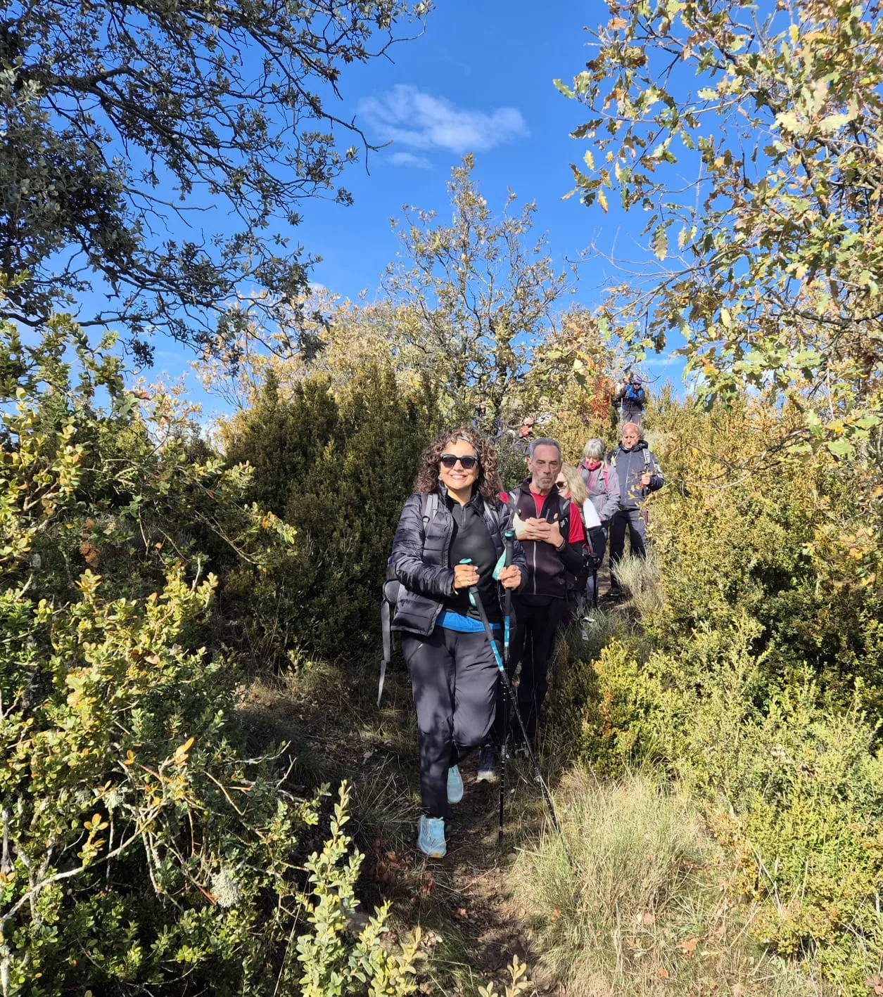 IV Marcha del Valle del Garona del Club de Montaña Javieres. Foto Juanlu Herrero