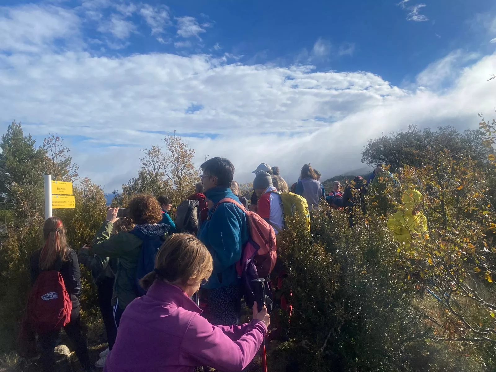 IV Marcha del Valle del Garona del Club de Montaña Javieres. Foto Juanlu Herrero