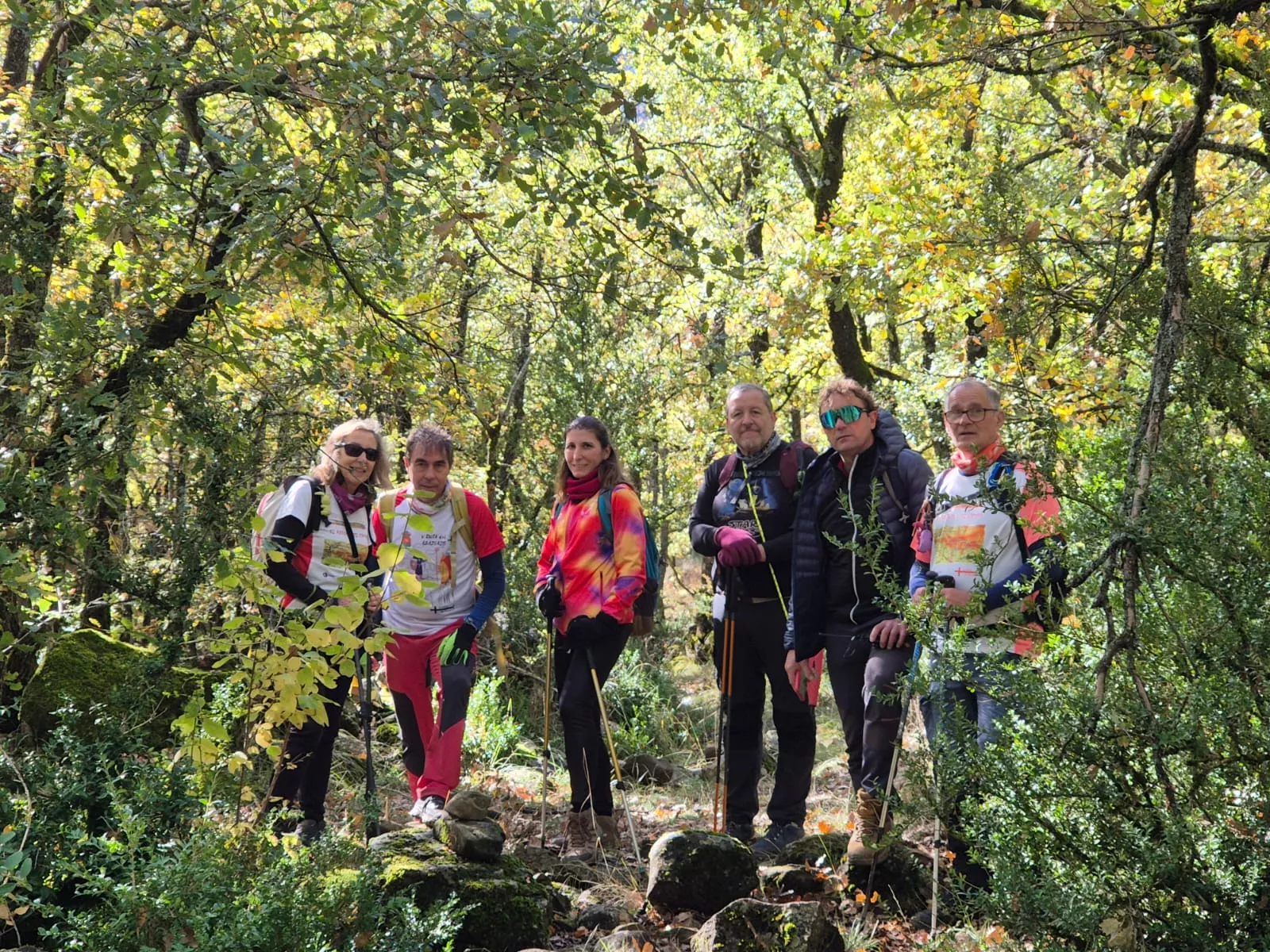 IV Marcha del Valle del Garona del Club de Montaña Javieres. Foto Juanlu Herrero