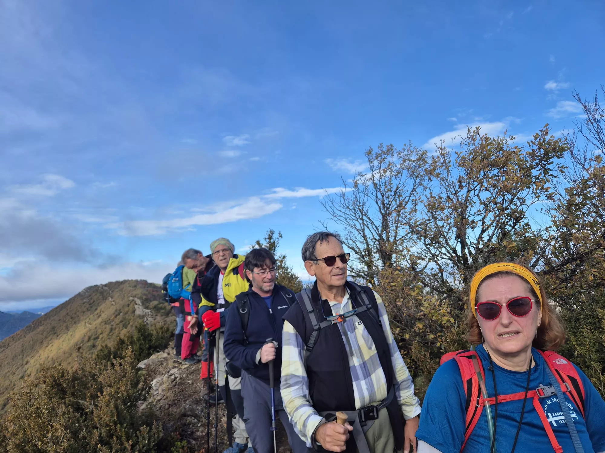 IV Marcha del Valle del Garona del Club de Montaña Javieres. Foto Juanlu Herrero