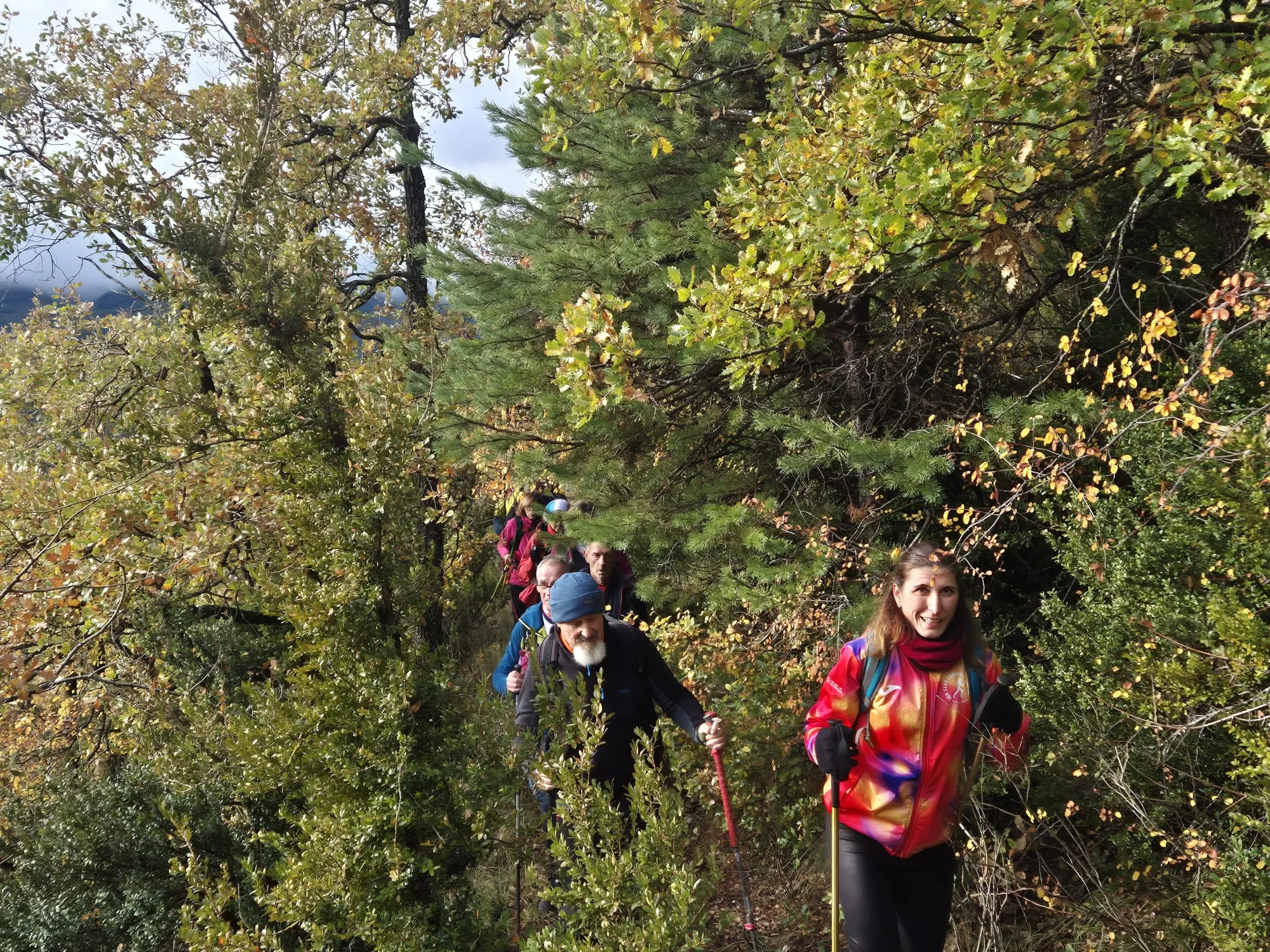 IV Marcha del Valle del Garona del Club de Montaña Javieres. Foto Juanlu Herrero