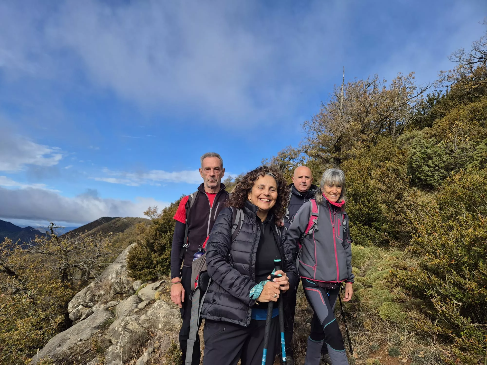IV Marcha del Valle del Garona del Club de Montaña Javieres. Foto Juanlu Herrero