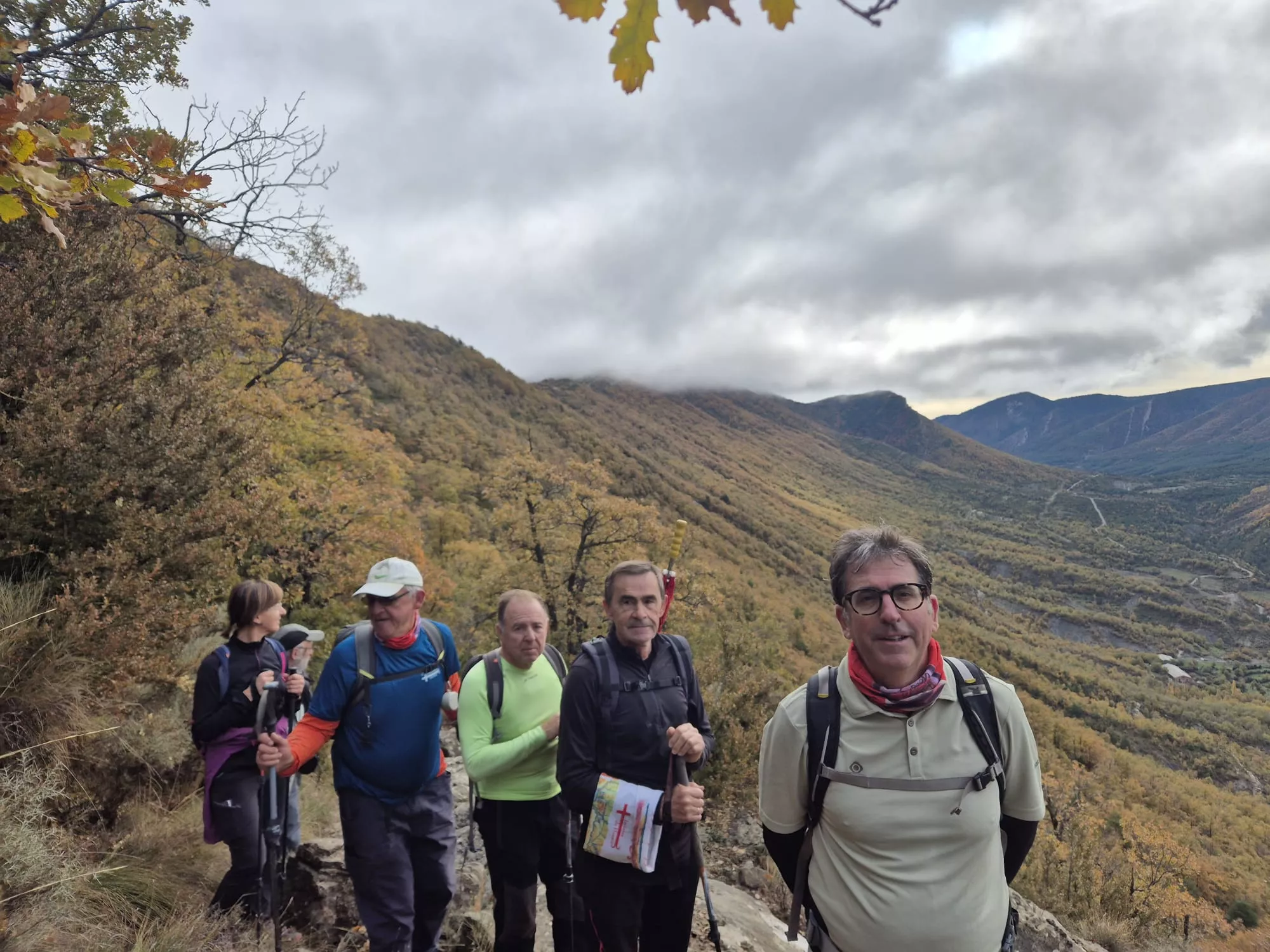IV Marcha del Valle del Garona del Club de Montaña Javieres. Foto Juanlu Herrero
