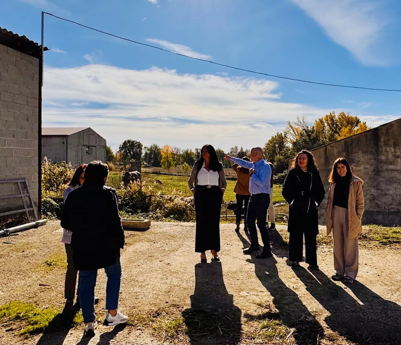 Visita de Lorena Orduna al CPIFP Montearagón.