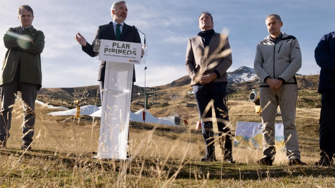 Presentación en Formigal de los datos sobre los nuevos sistemas de innivación. Presentación en Formigal de los datos sobre los nuevos sistemas de innivación.