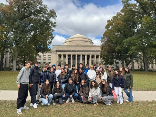 Intercambio escolar del colegio Santa Ana de Huesca y el Masconomet Regional High School de Boxford, en Boston.