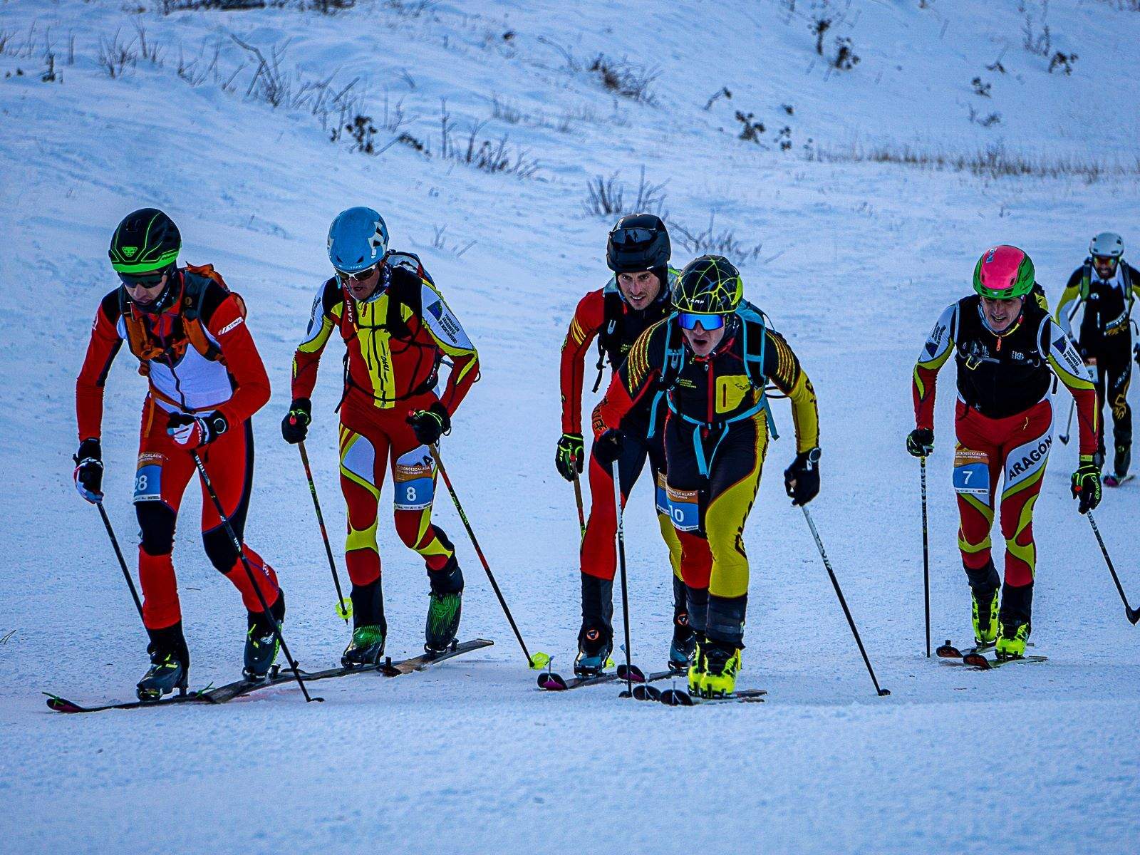 Foto de archivo de la cronoescalada del Memorial del Recuerdo. Foto: Andrés Bellera