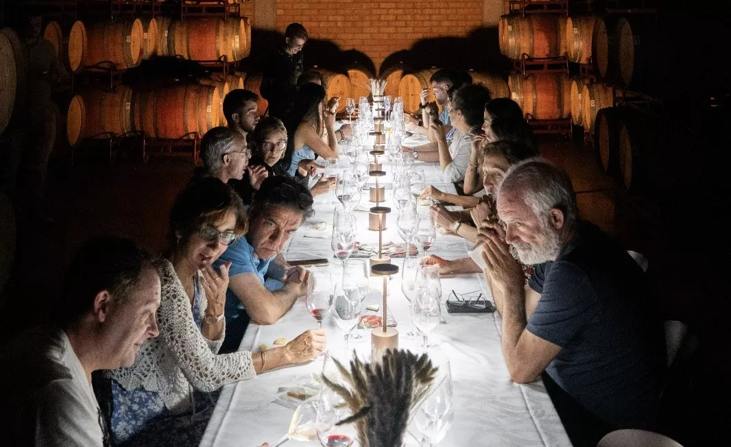 Tiempo Líquido, experiencia enoturística sensorial de Bodega Pirineos Tiempo Líquido, experiencia enoturística sensorial de Bodega Pirineos