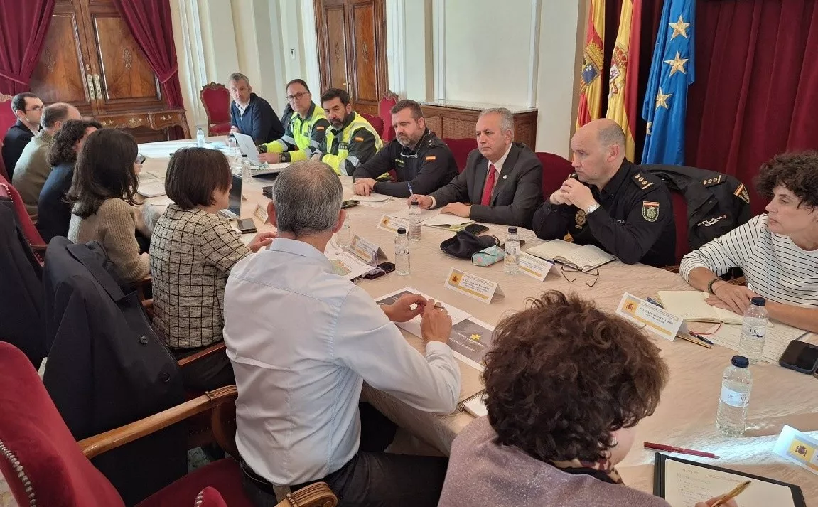 Reunión del Plan de Vialidad Invernal en la Subdelegación del Gobierno en Huesca. Reunión del Plan de Vialidad Invernal en la Subdelegación del Gobierno en Huesca.