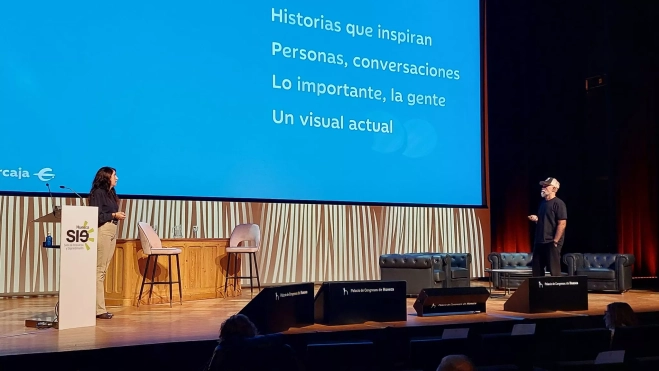 Antonio Saz y Nuria Monje, de Ibercaja Antonio Saz y Nuria Monje, de Ibercaja