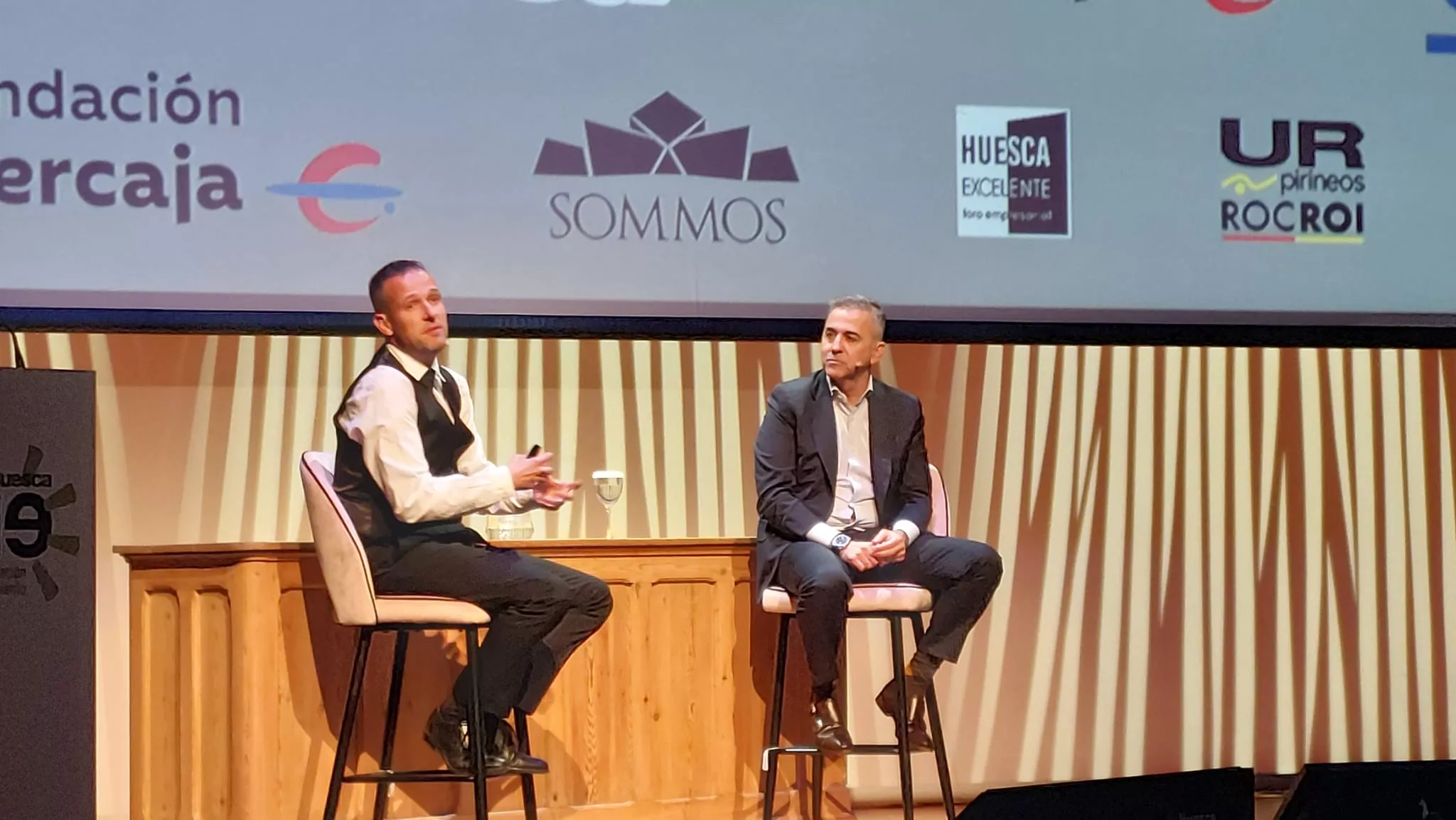 Sergio Bernués y Pablo Lera en el cara a cara