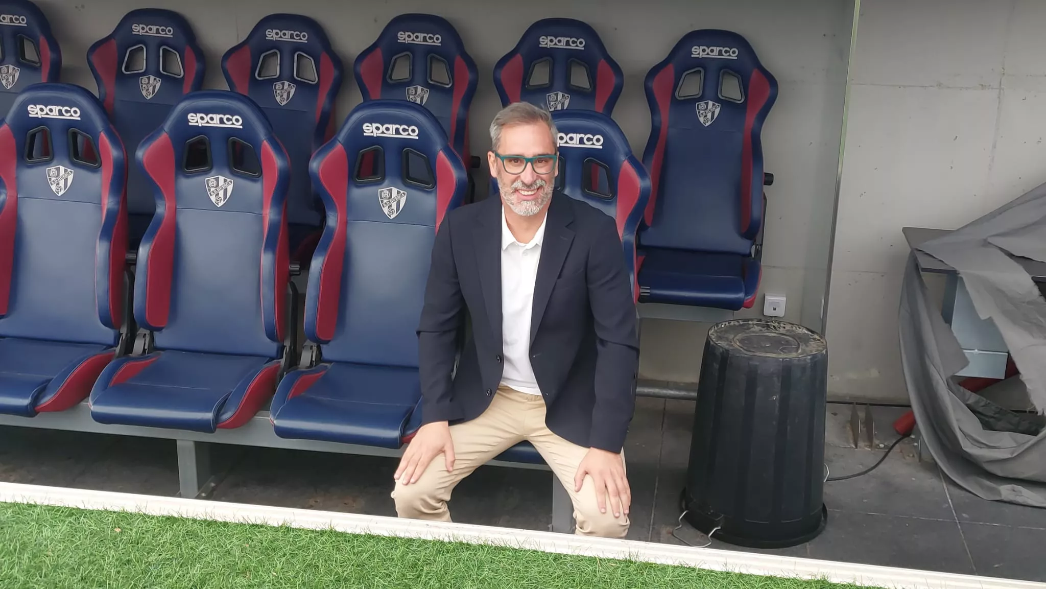 Jon Pérez Bolo, entrenador del Huesca