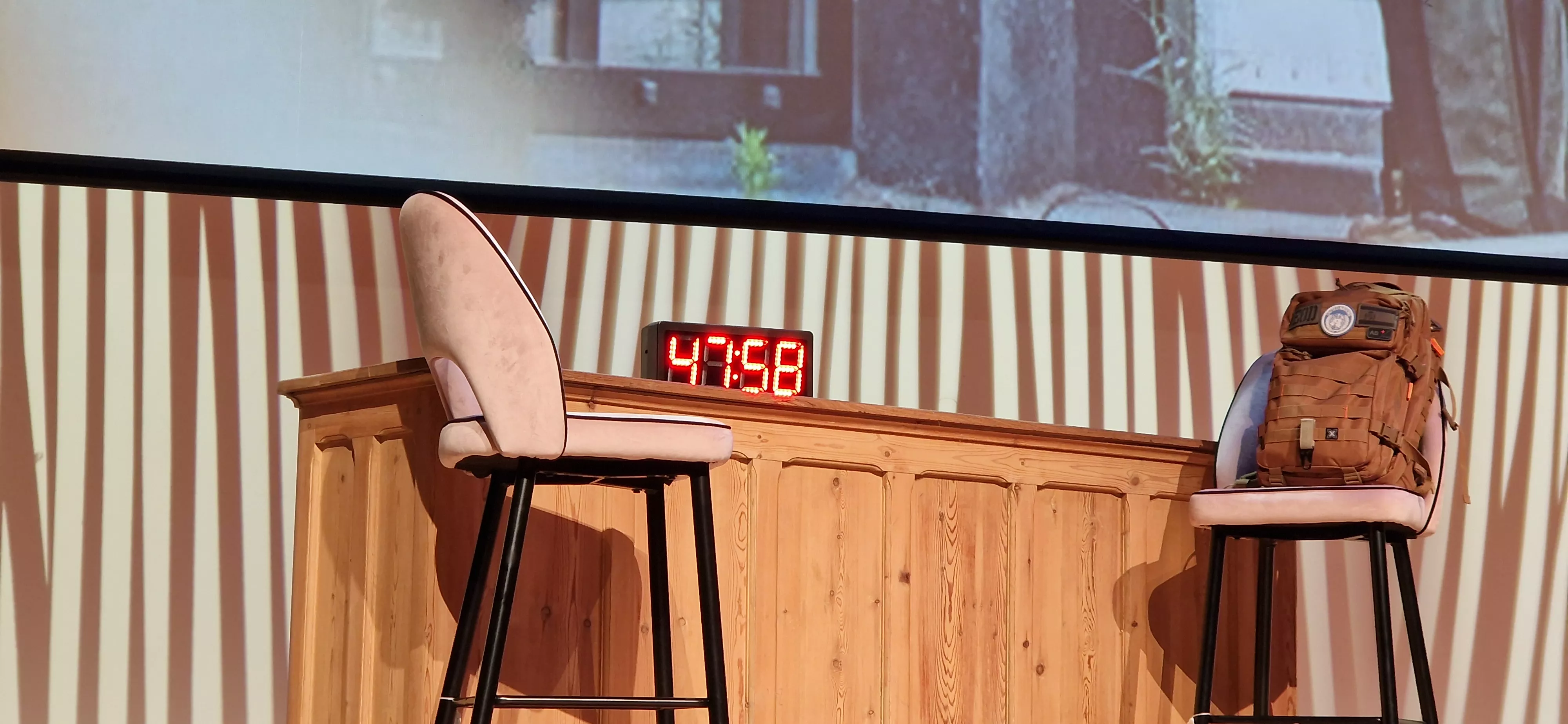 Julio de la Iglesia en el Salón de Innovación y Emprendimiento. Foto Myriam Martínez