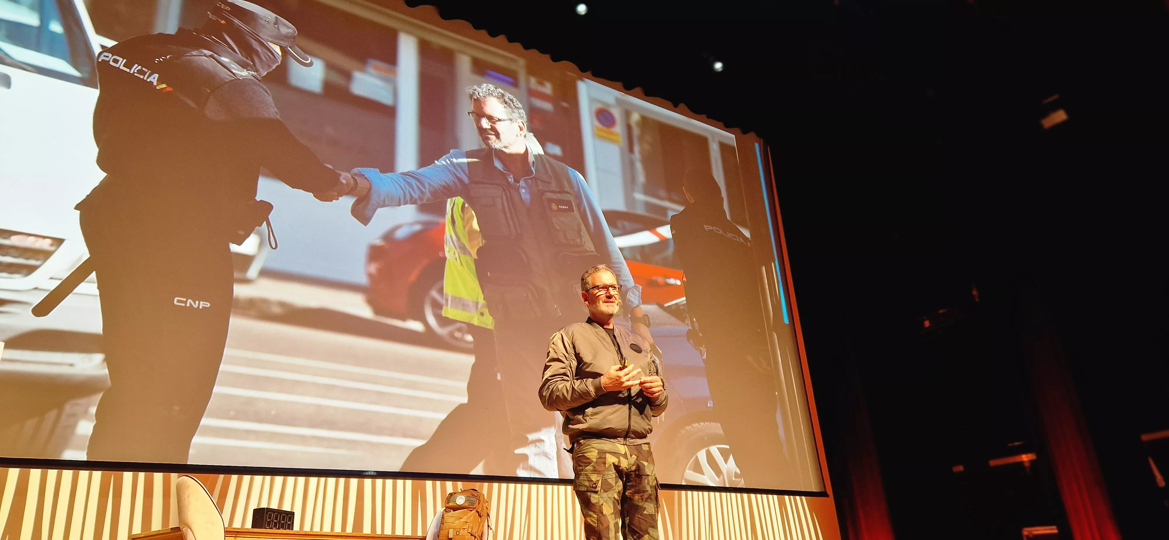 Julio de la Iglesia en el Salón de Innovación y Emprendimiento. Foto Myriam Martínez