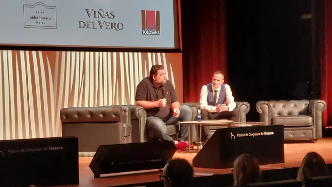 Hovik Keuchkerian con Sergio Bernués Hovik Keuchkerian con Sergio Bernués