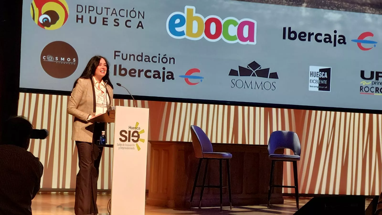 Lorena Orduna, en la clausura del SIE