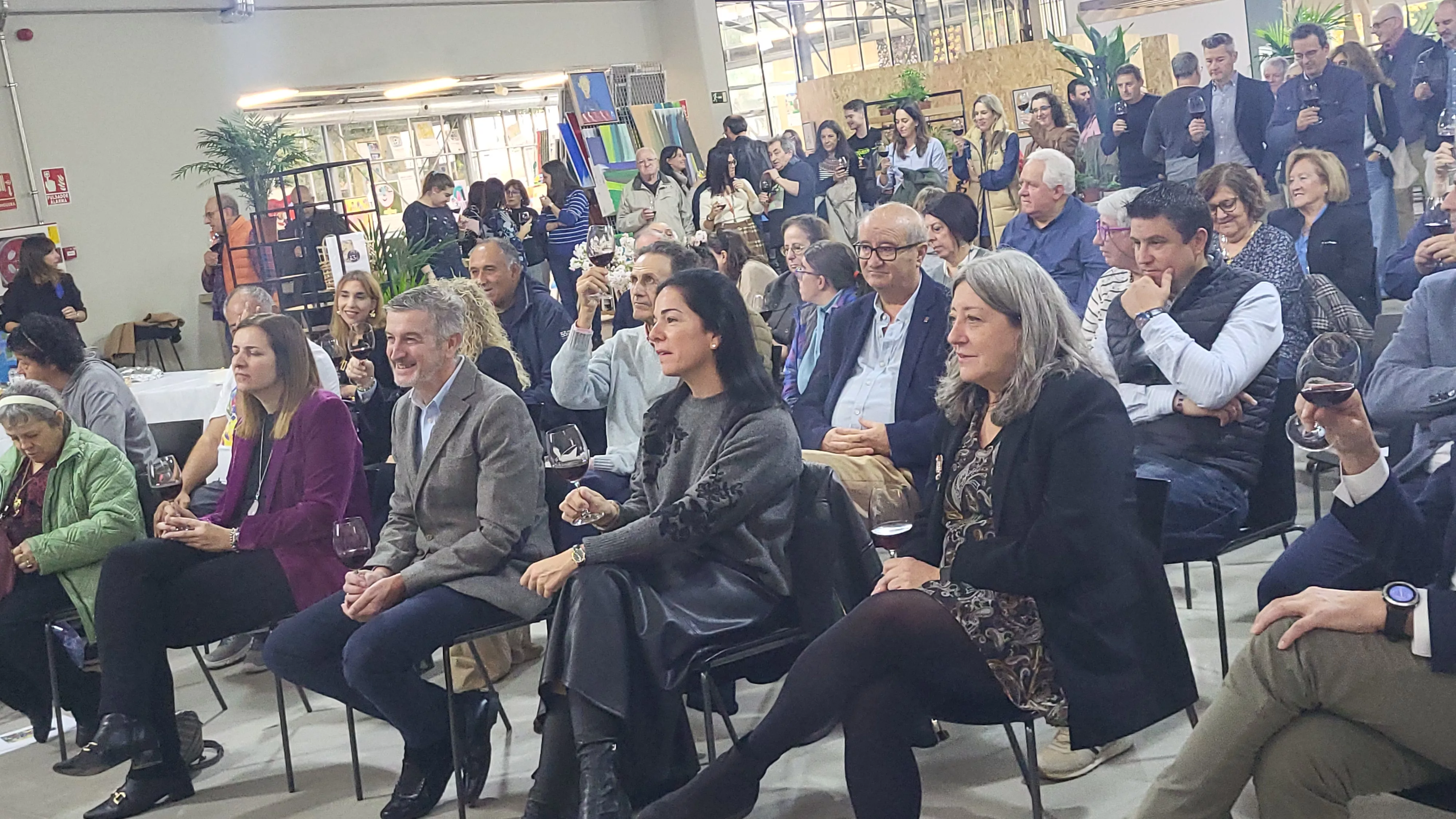 Presentación del Vino Amigo 2025 de Valentia y Enate. Foto Mercedes Manterola