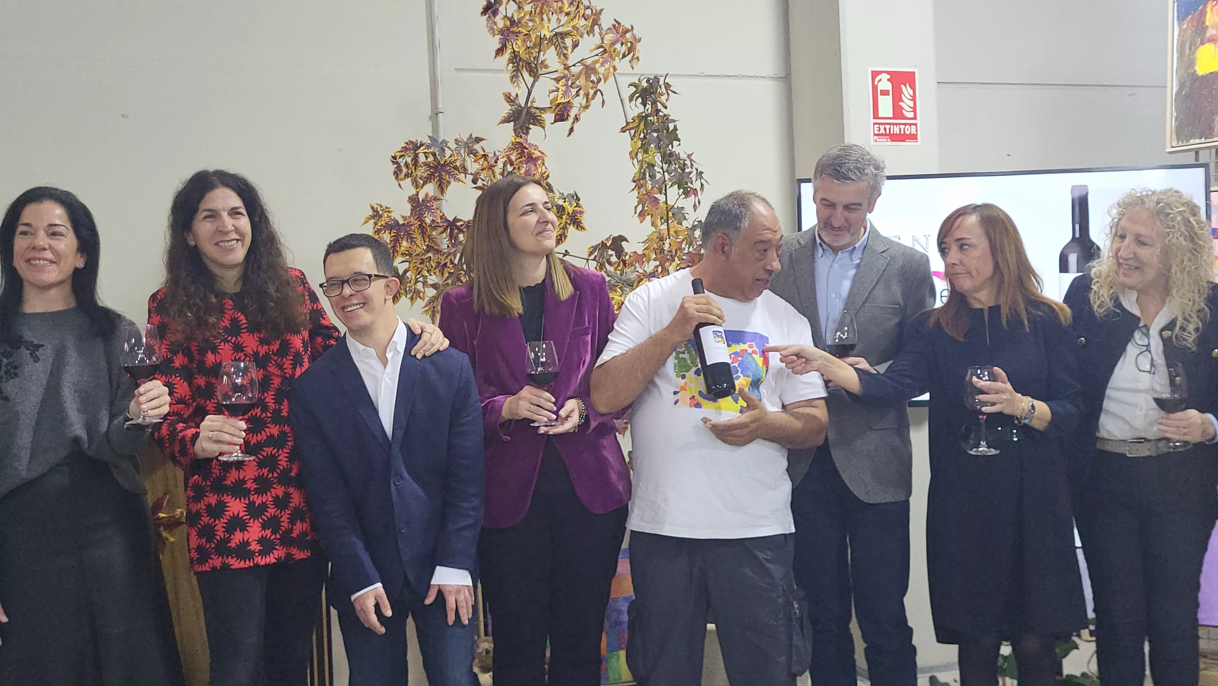 Presentación del Vino Amigo 2025 de Valentia y Enate. Foto Mercedes Manterola