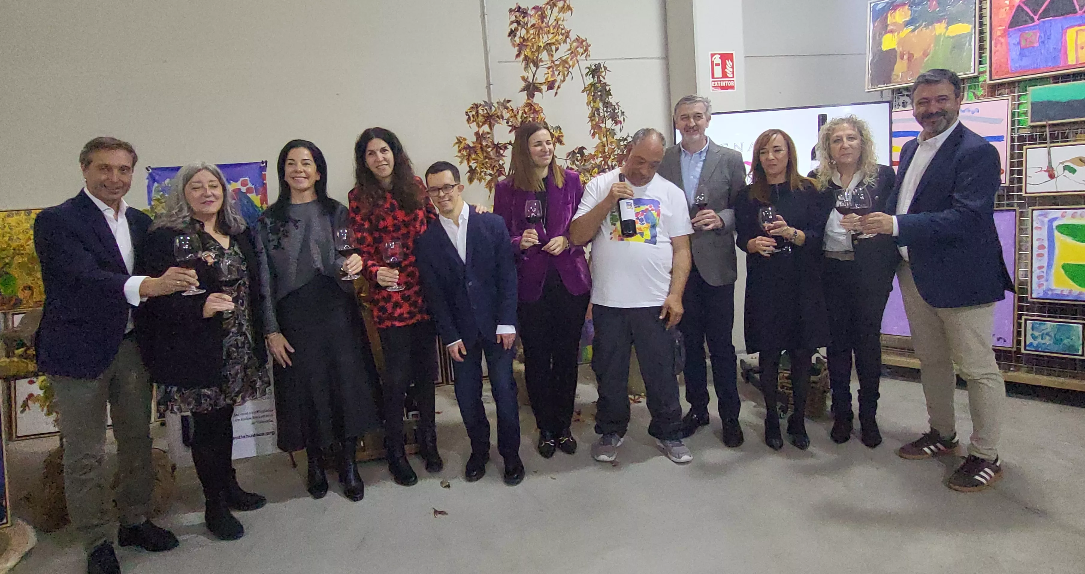 Presentación del Vino Amigo 2025 de Valentia y Enate. Foto Mercedes Manterola