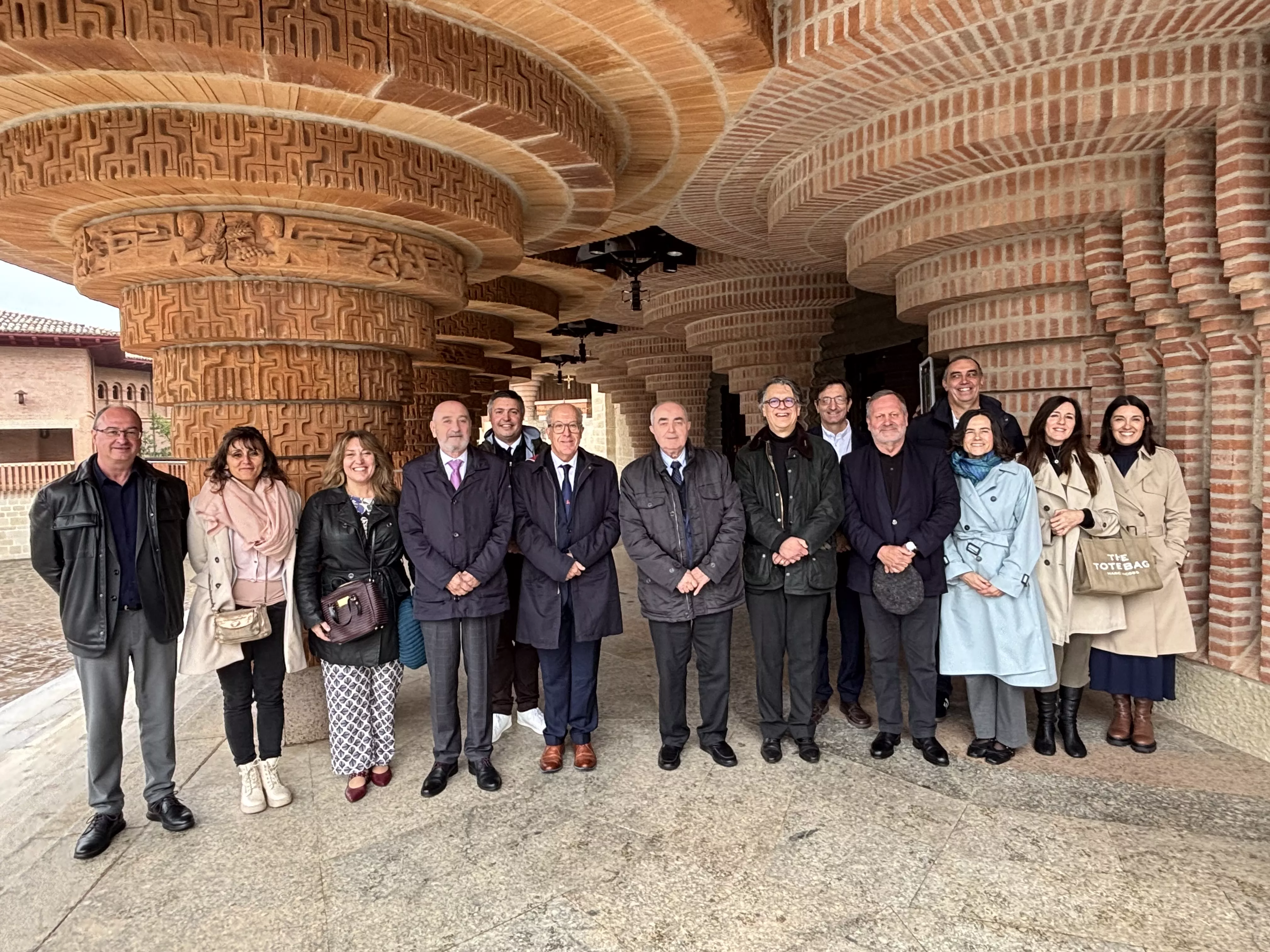 Encuentro de las cámaras de comercio de Huesca y Tarbes en Torreciudad