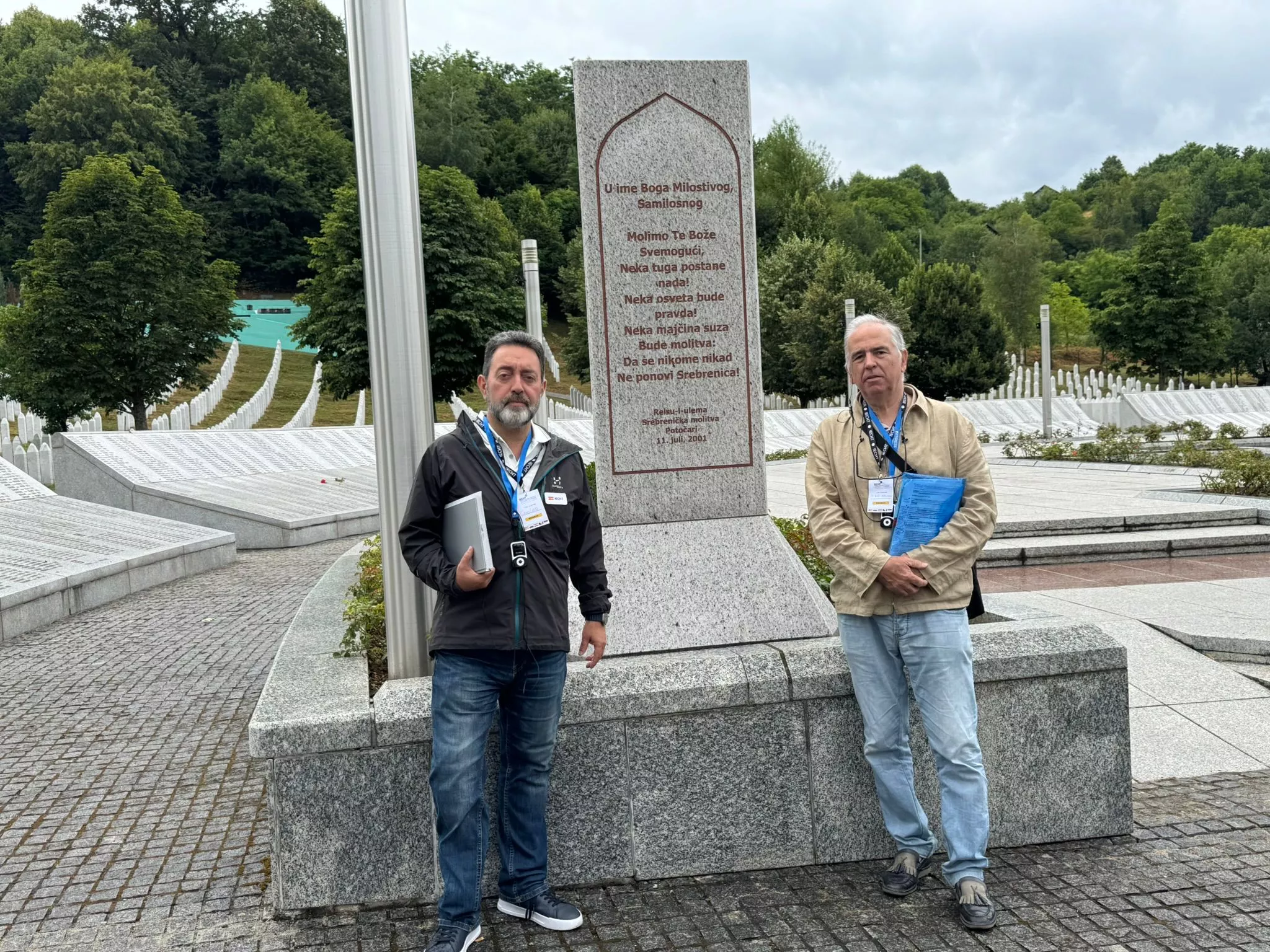 Carlos Pérez y Jesús Inglada, las almas del Instituto Europeo para el Conocimiento del Holocausto y los Totalitarismos