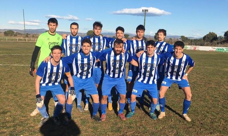 Once del Graus en su visita a Esplús. 