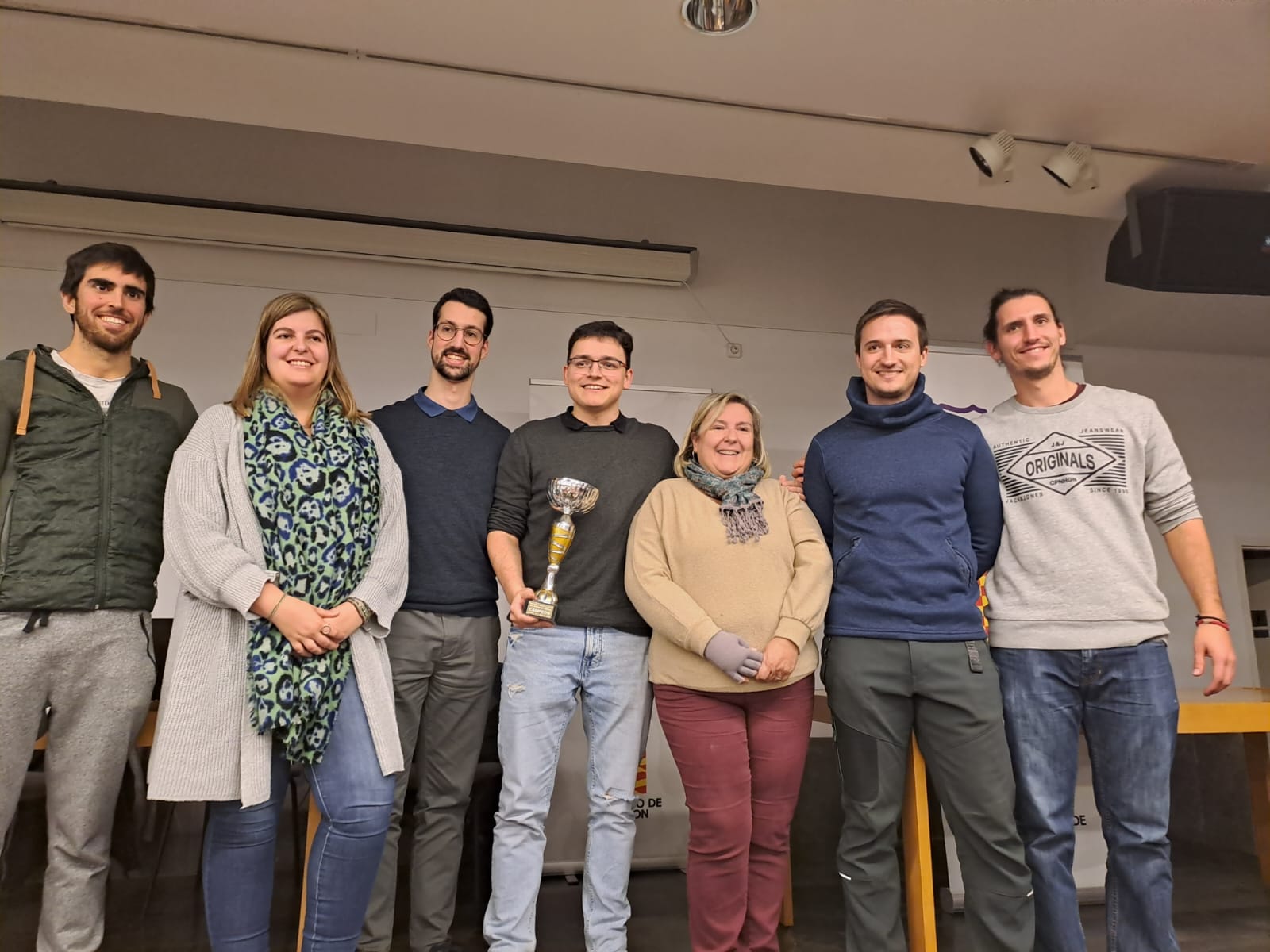 Entrega de trofeos del Campeonato Provincial de Ajedrez Relámpago