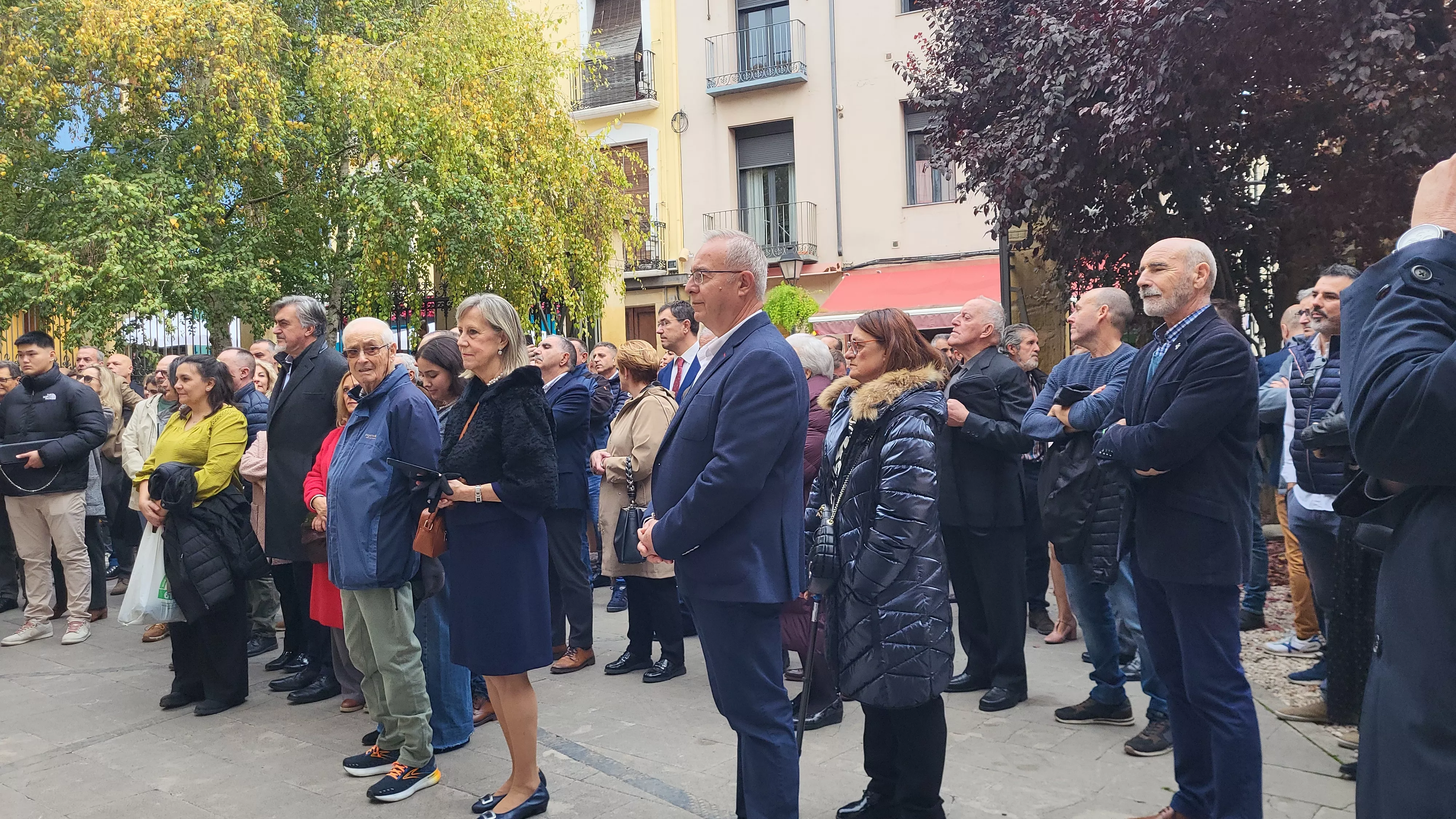 Inauguración de la exposición “Misión Bosnia. La ruta de los españoles” en Huesca. Foto Mercedes Manterola