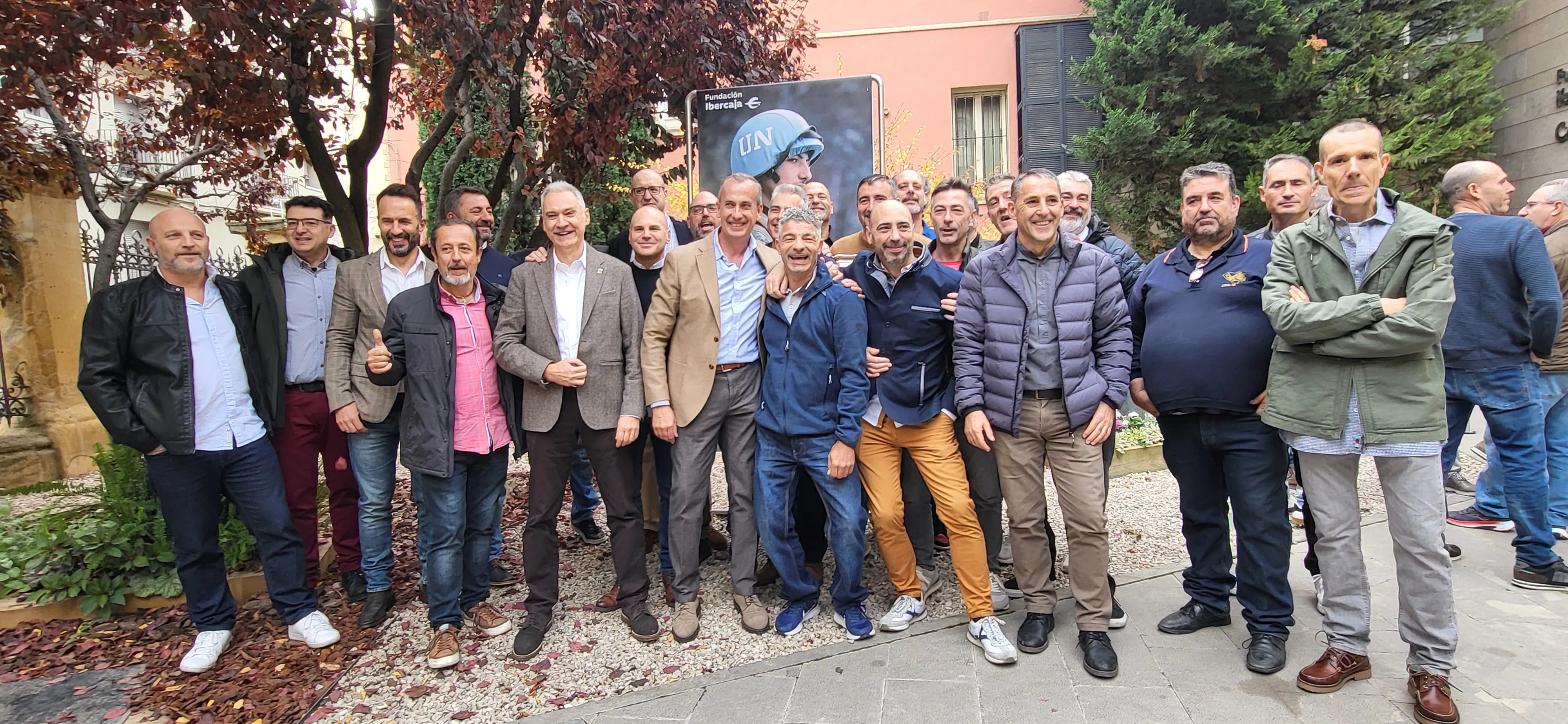 Inauguración de la exposición “Misión Bosnia. La ruta de los españoles” en Huesca. Foto Mercedes Manterola