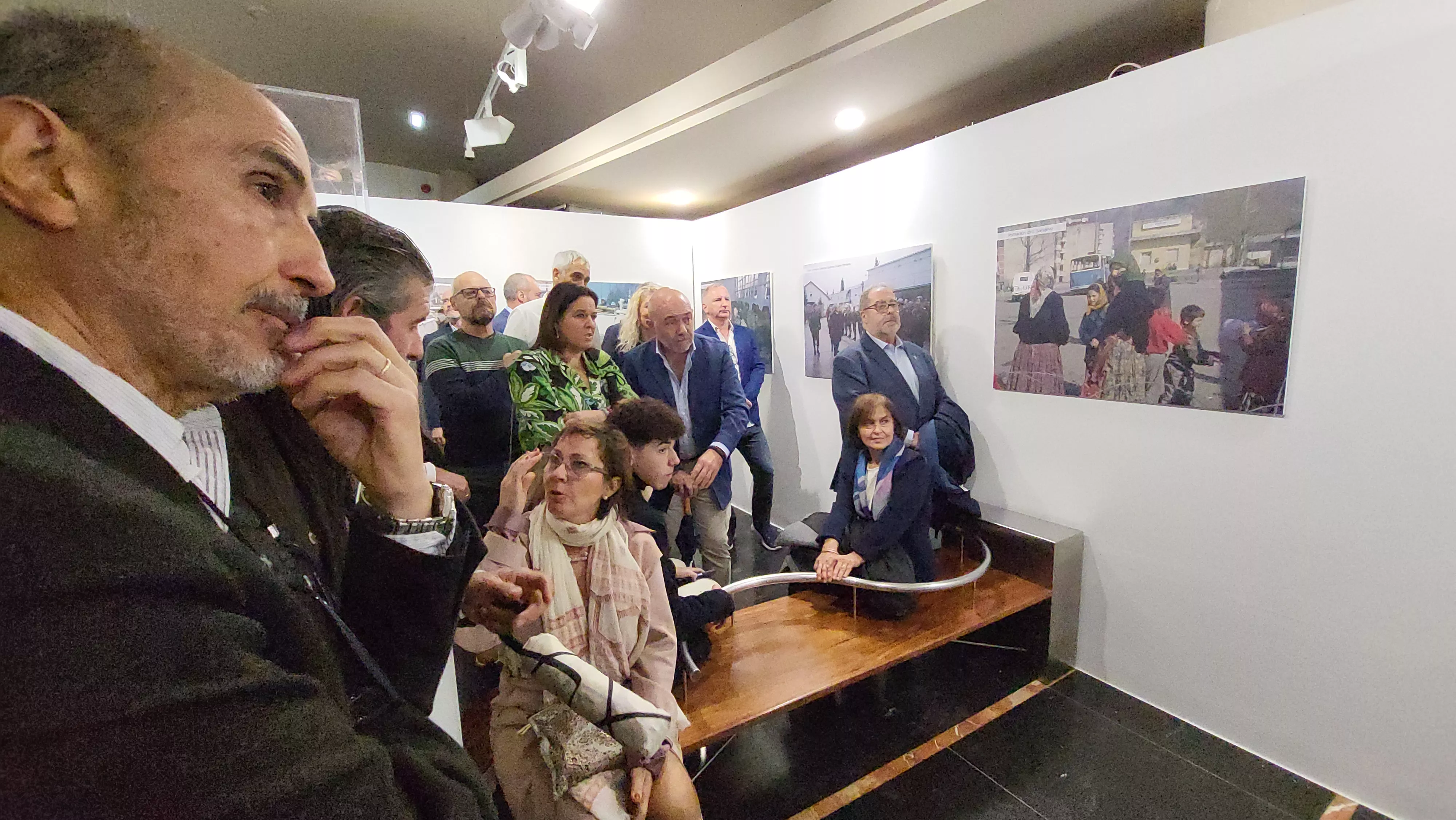 Inauguración de la exposición “Misión Bosnia. La ruta de los españoles” en Huesca. Foto Mercedes Manterola