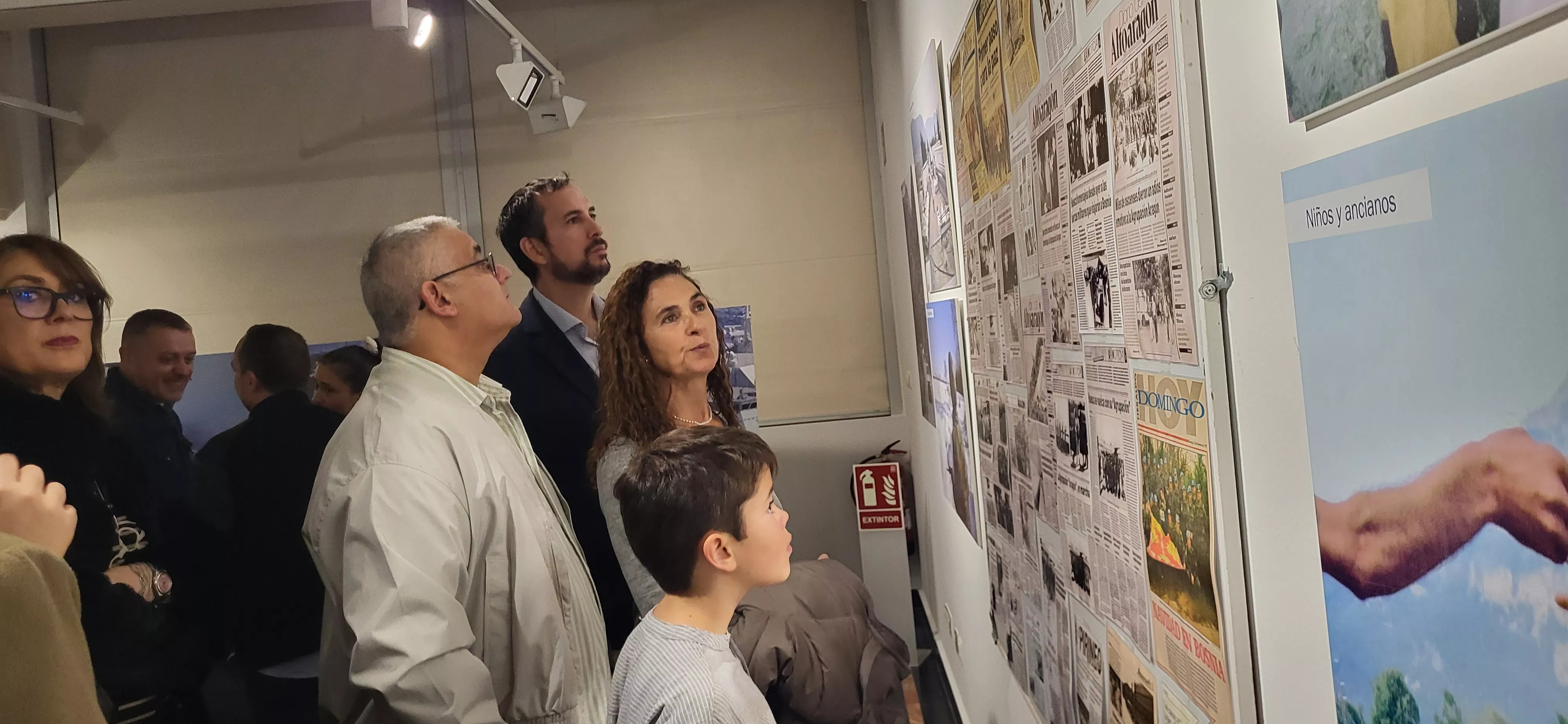 Inauguración de la exposición “Misión Bosnia. La ruta de los españoles” en Huesca. Foto Mercedes Manterola