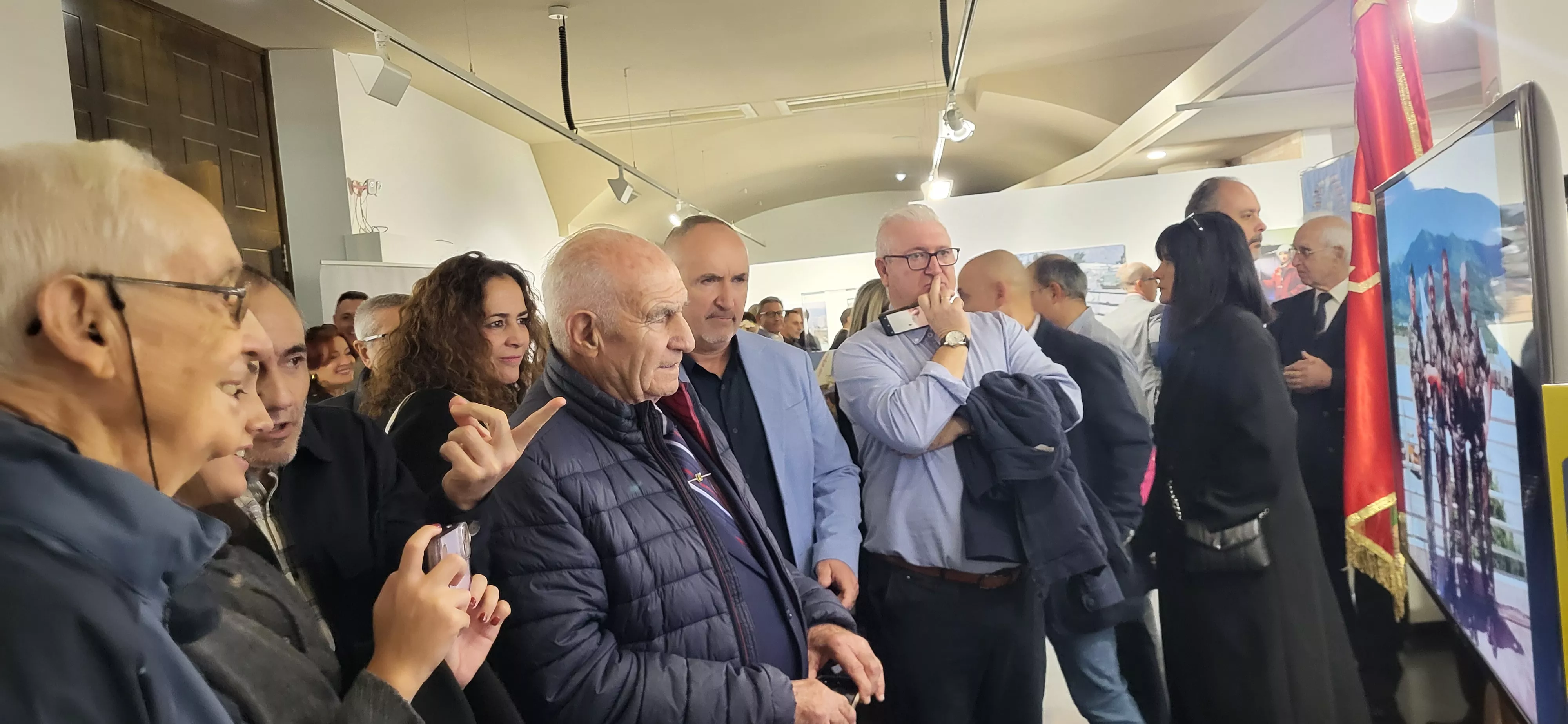 Inauguración de la exposición “Misión Bosnia. La ruta de los españoles” en Huesca. Foto Mercedes Manterola