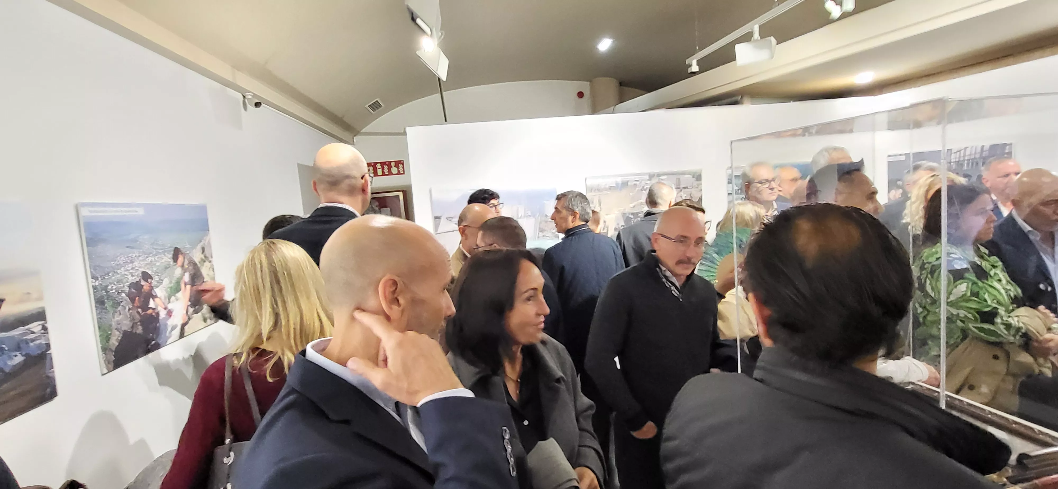 Inauguración de la exposición “Misión Bosnia. La ruta de los españoles” en Huesca. Foto Mercedes Manterola