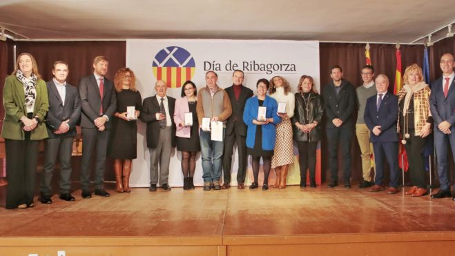 Reconocimiento a Antonio Angulo y los periodistas locales de la Ribagorza