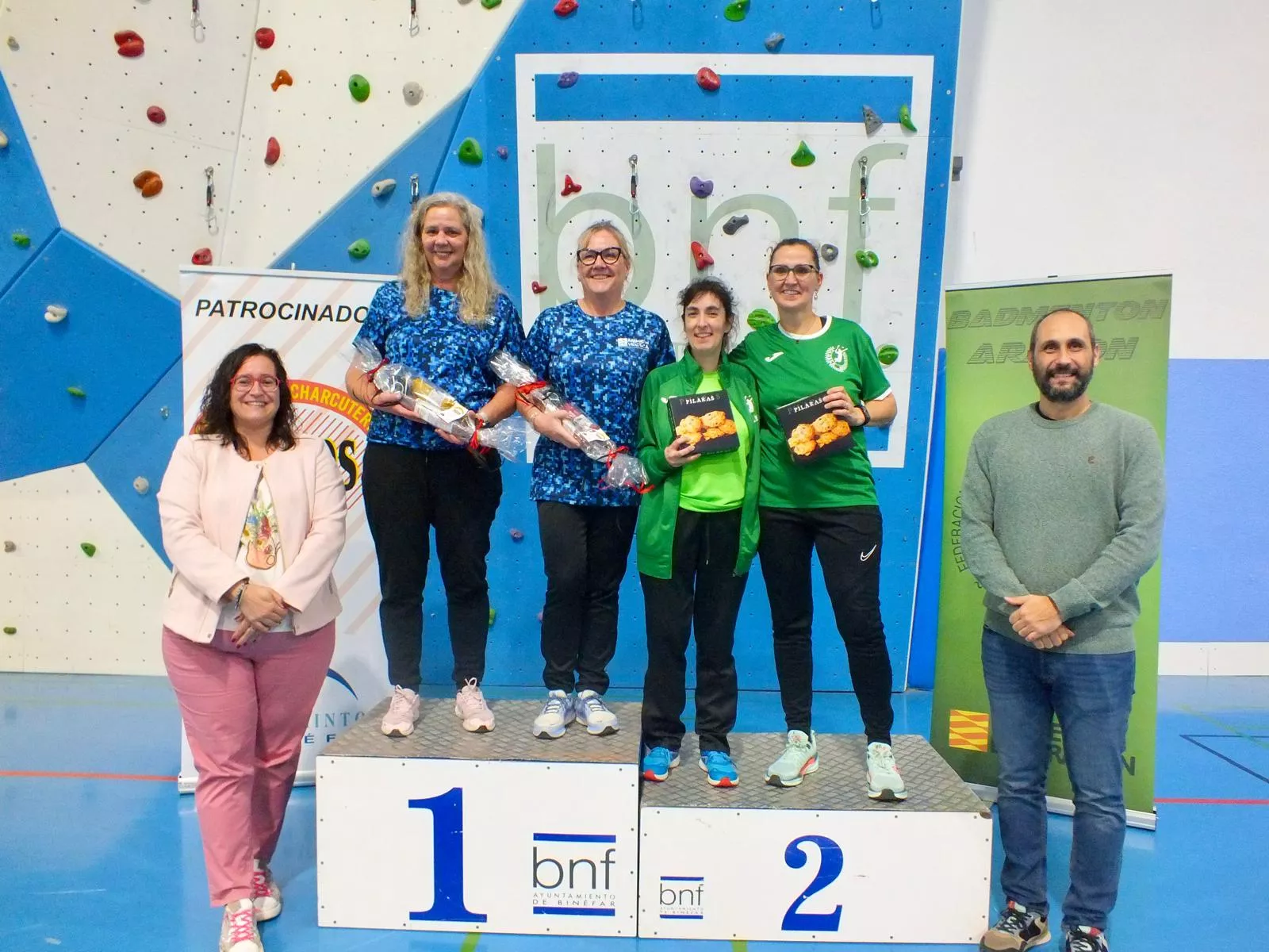 Elsa Tello y Begoña Sancerni subcampeonas DF B1