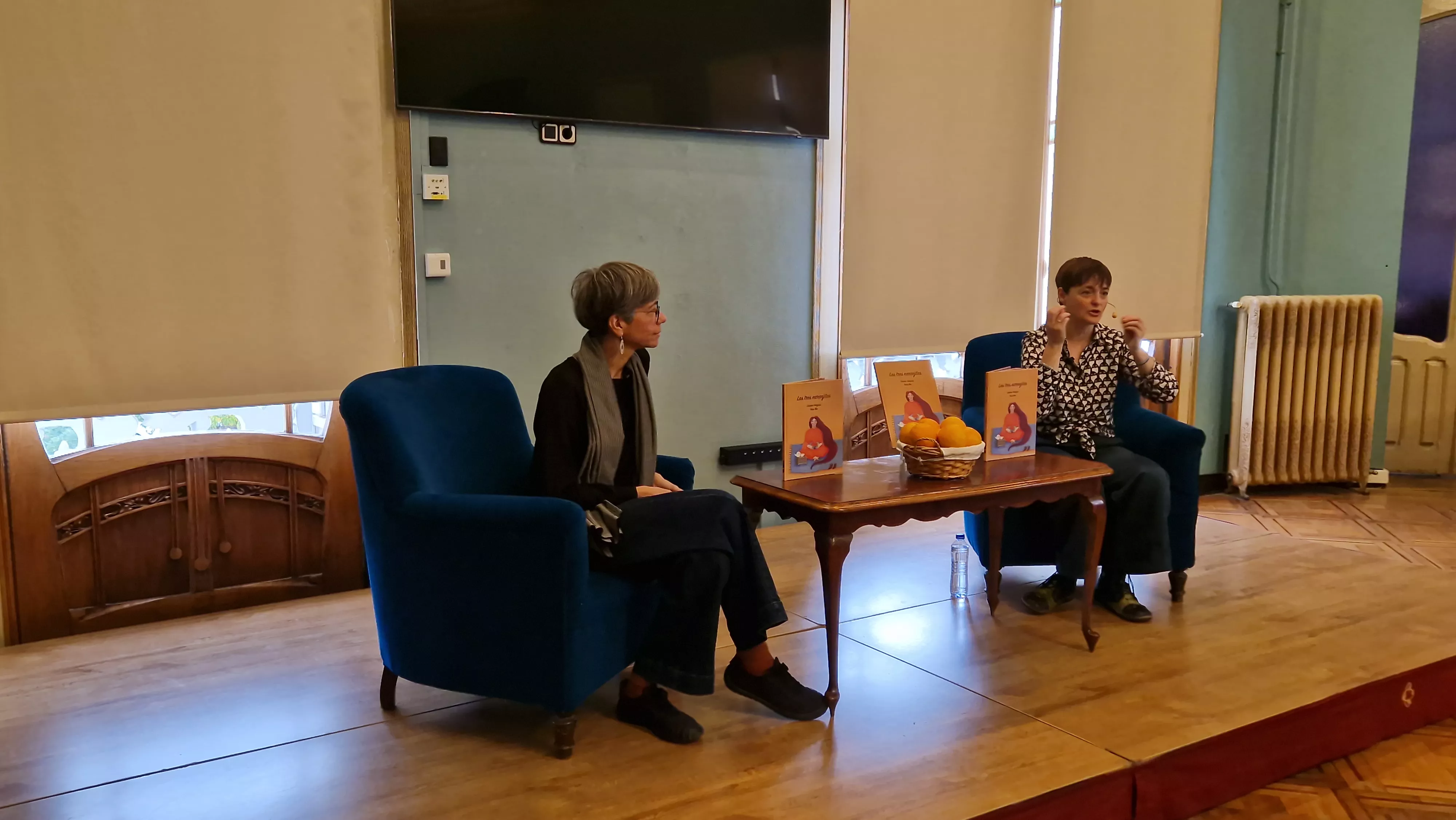 Rosa Mai y Sandra Araguás. Foto Myriam Martínez