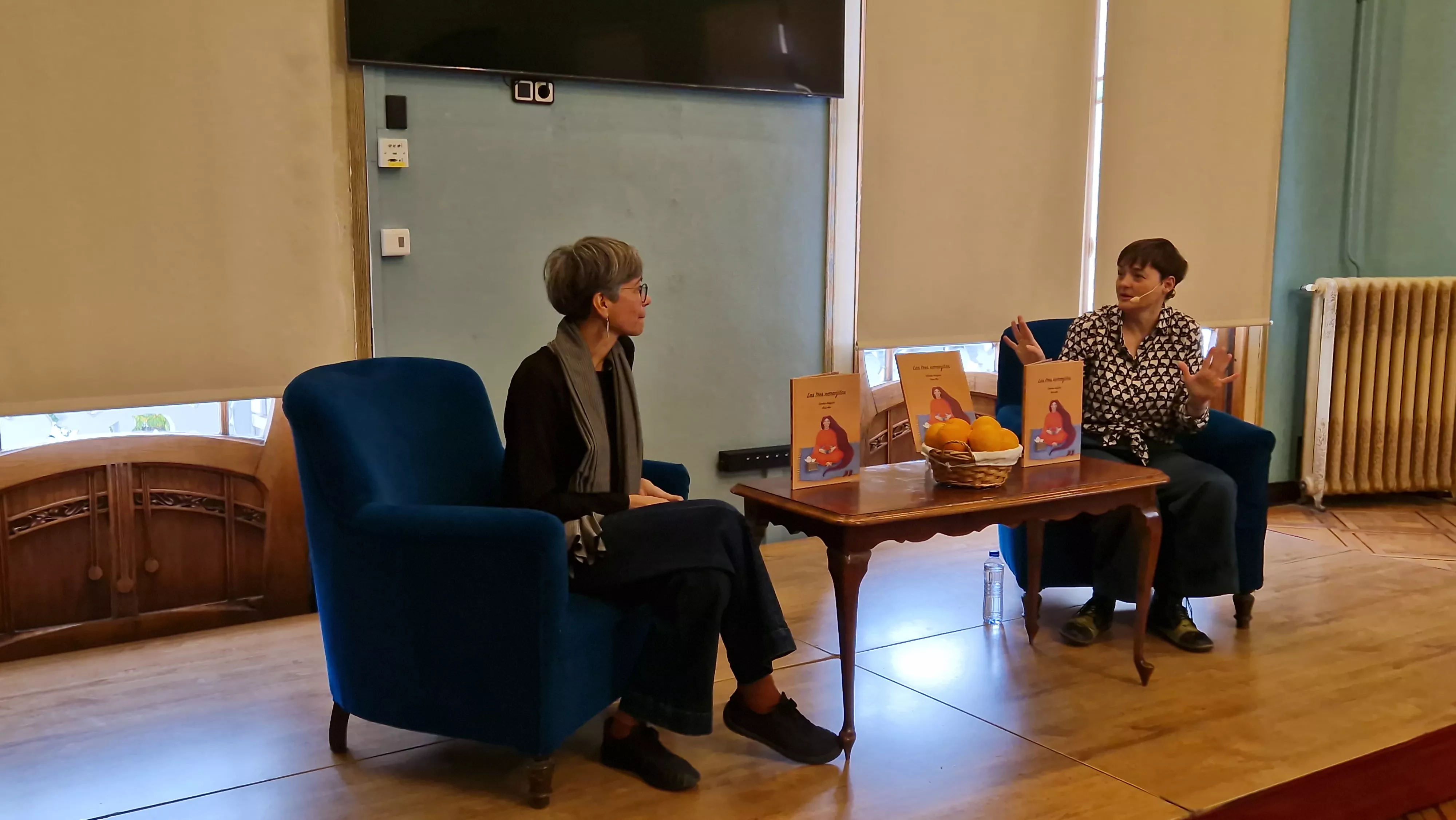 Rosa Mai y Sandra Araguás. Foto Myriam Martínez