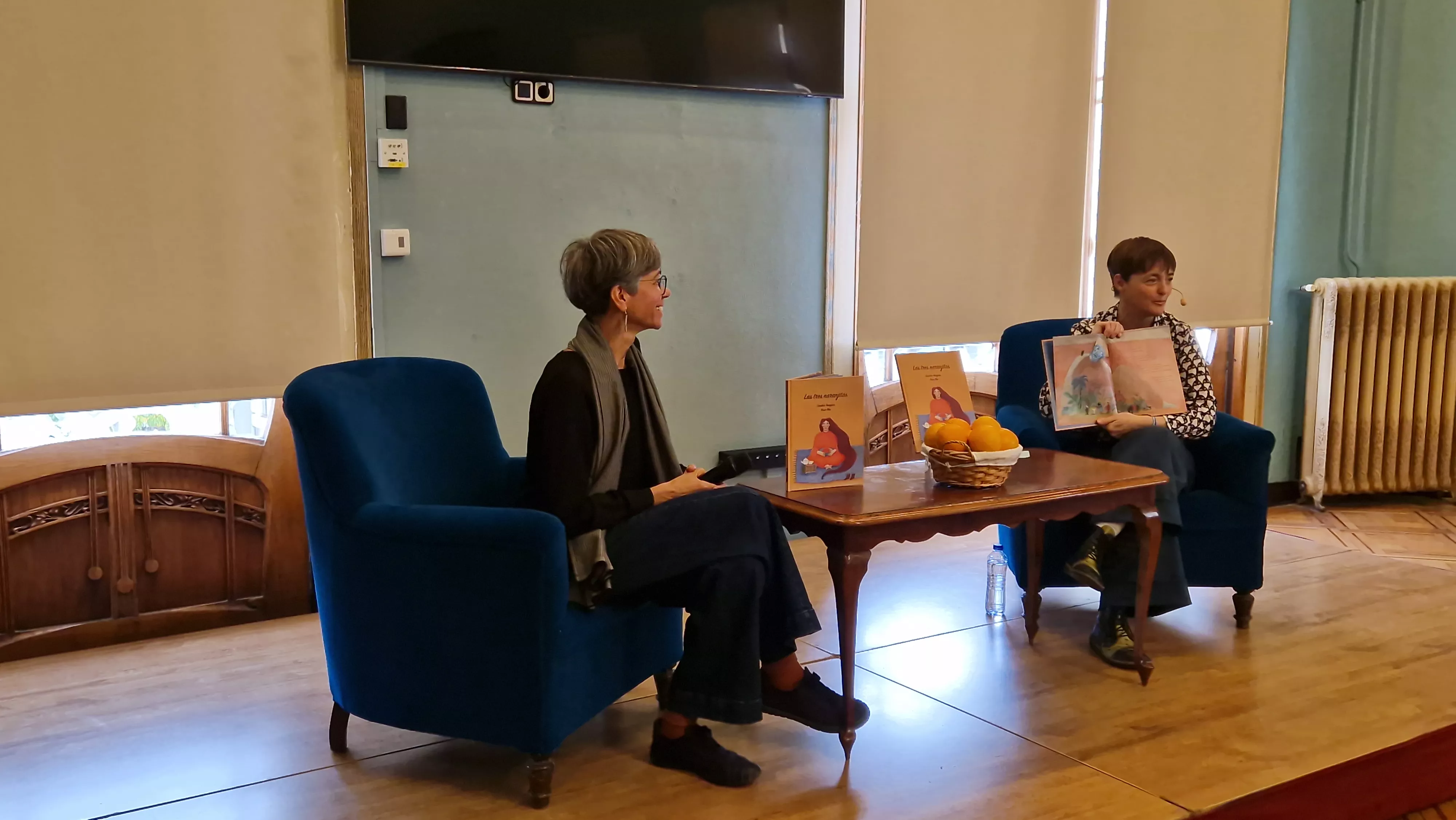 Rosa Mai y Sandra Araguás. Foto Myriam Martínez