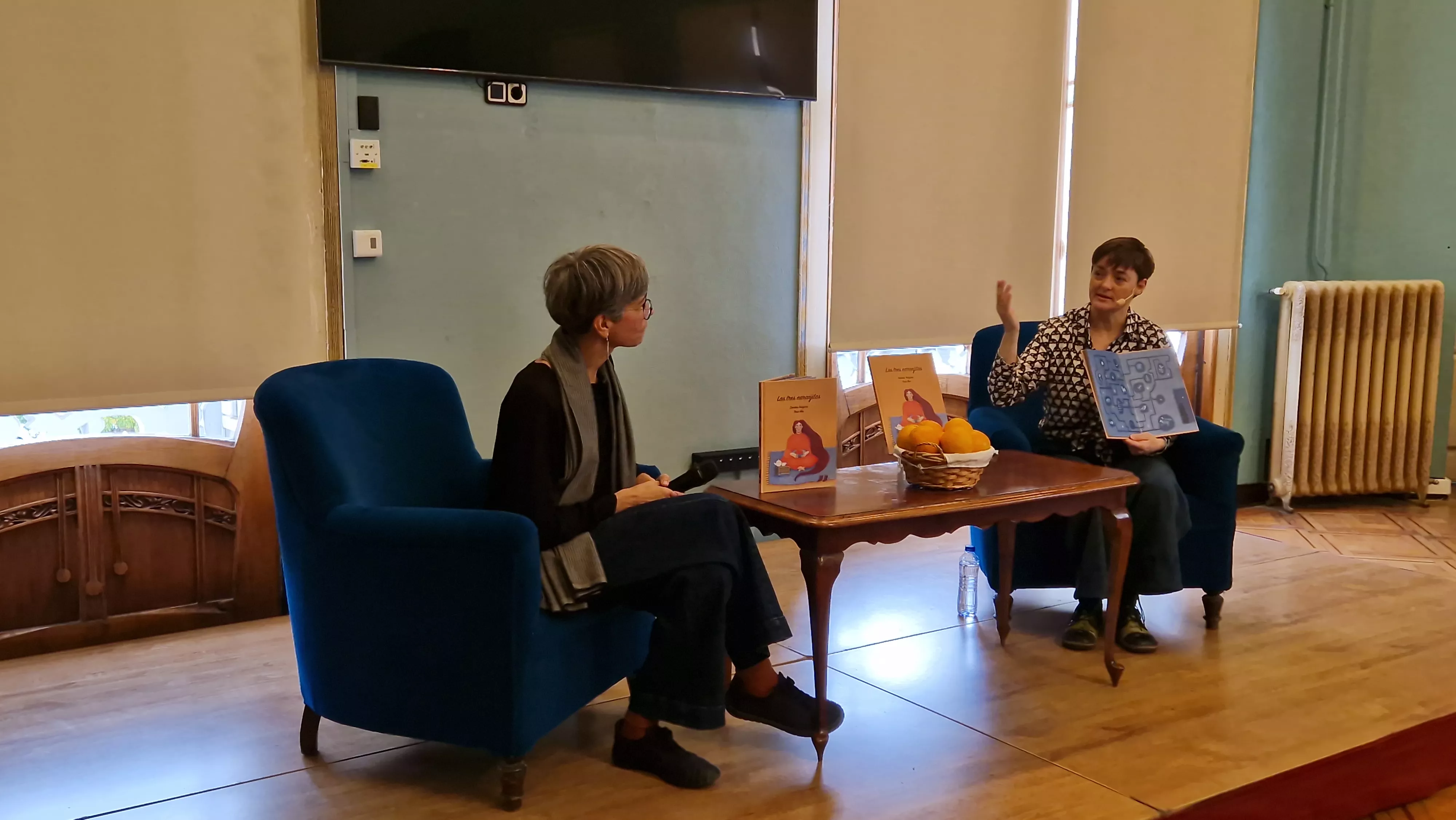 Rosa Mai y Sandra Araguás. Foto Myriam Martínez