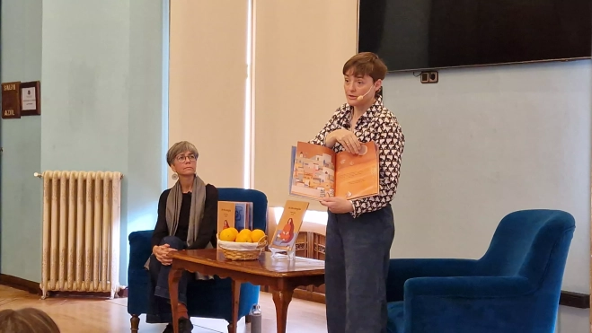 Rosa Mai y Sandra Araguás. Foto Myriam Martínez