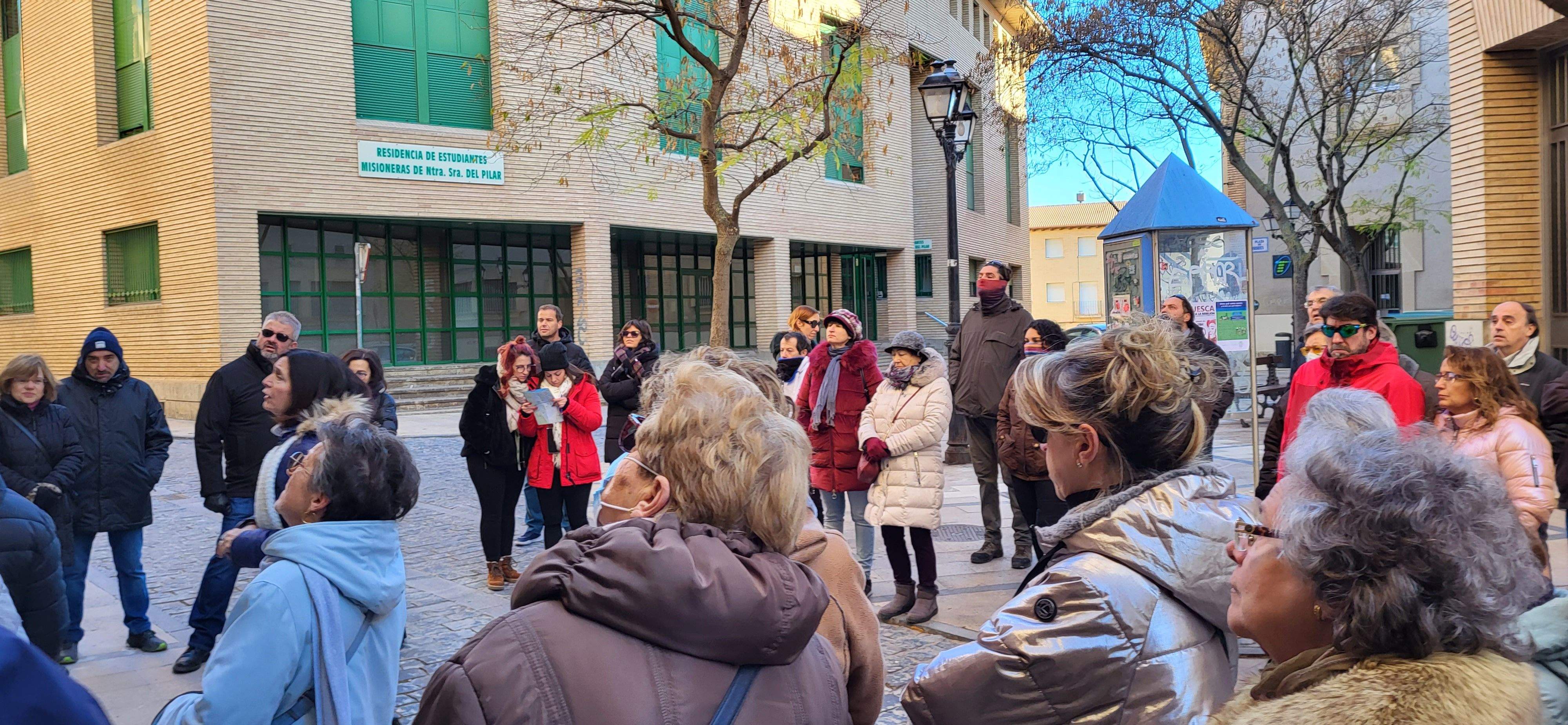 Visita a los lugares vicentinos de Huesca